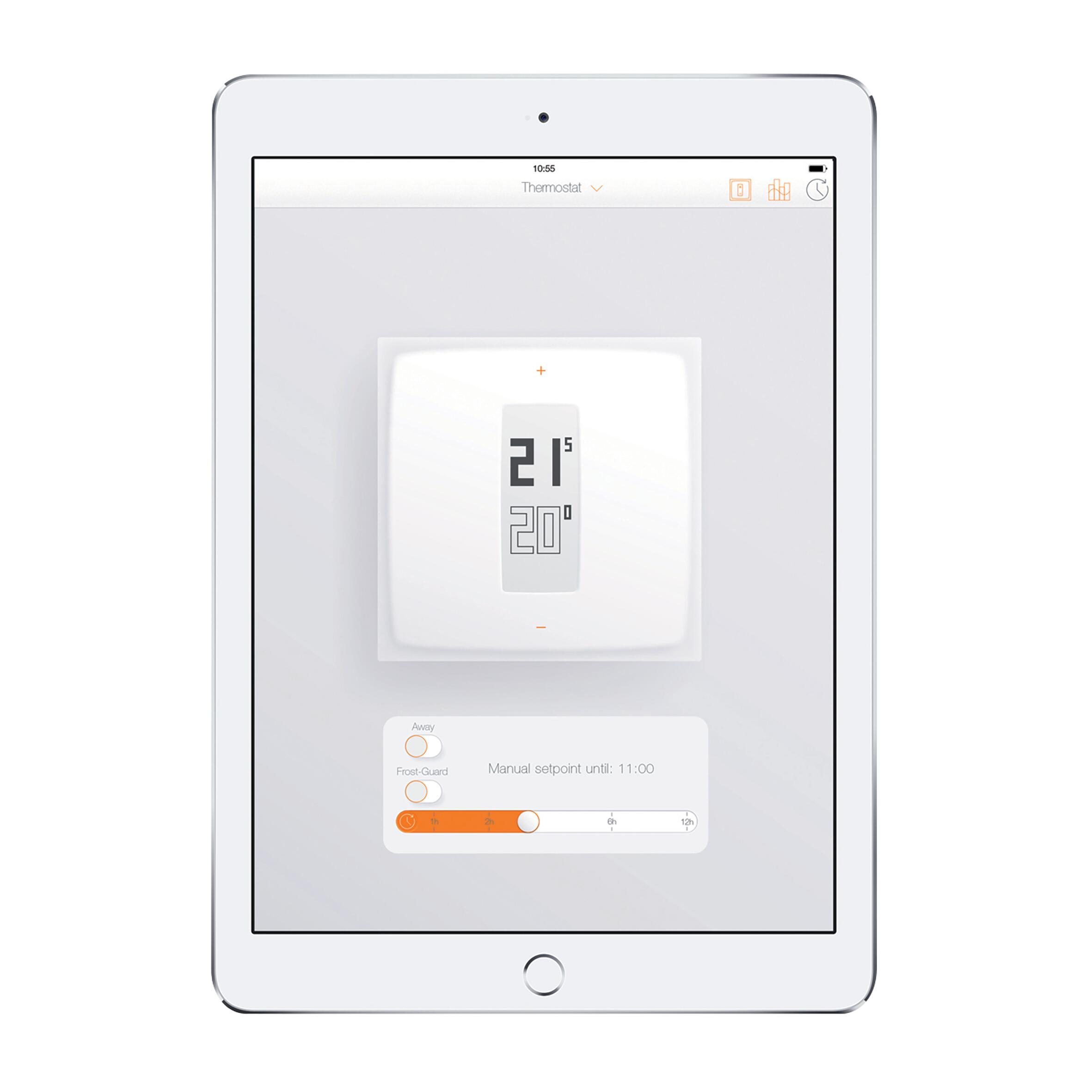 Termostato intelligente e connesso NETATMO INK010 bianco - 22