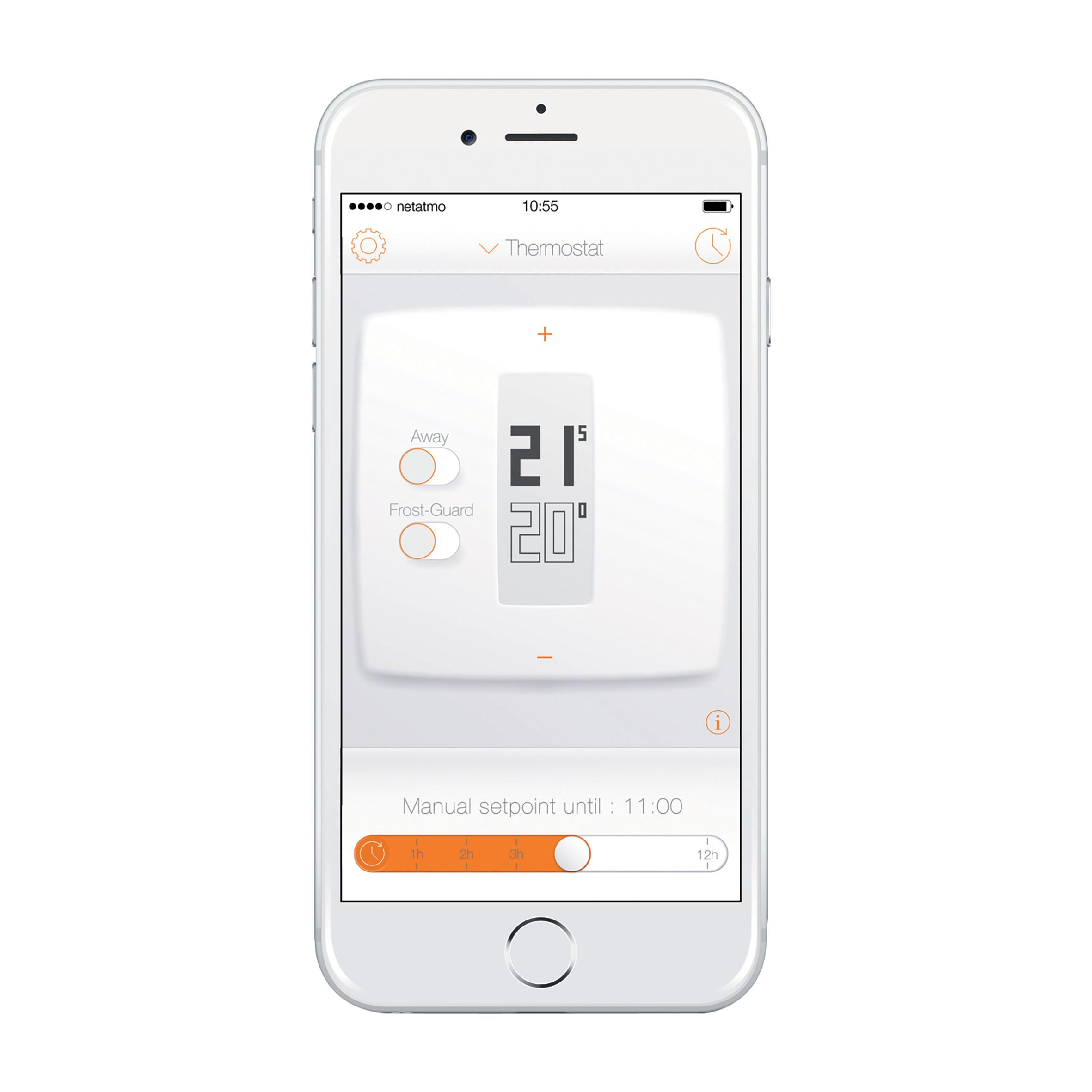 Termostato intelligente e connesso NETATMO INK010 bianco - 20