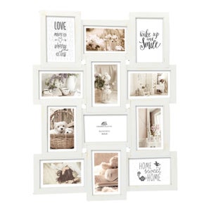 Hiwhy Album Fotografici Scrapbook 25,5x25,5 cm Album di Ricordi con Copertina Rigida in Carta Kraft, 40 Pagine (20 Fogli) Ideale per Matrimonio, Famiglia, Fai da Te, Regalo Creativo