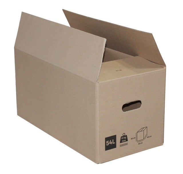 Carton emballage 54L l.60 x P.30 x H.30 cm