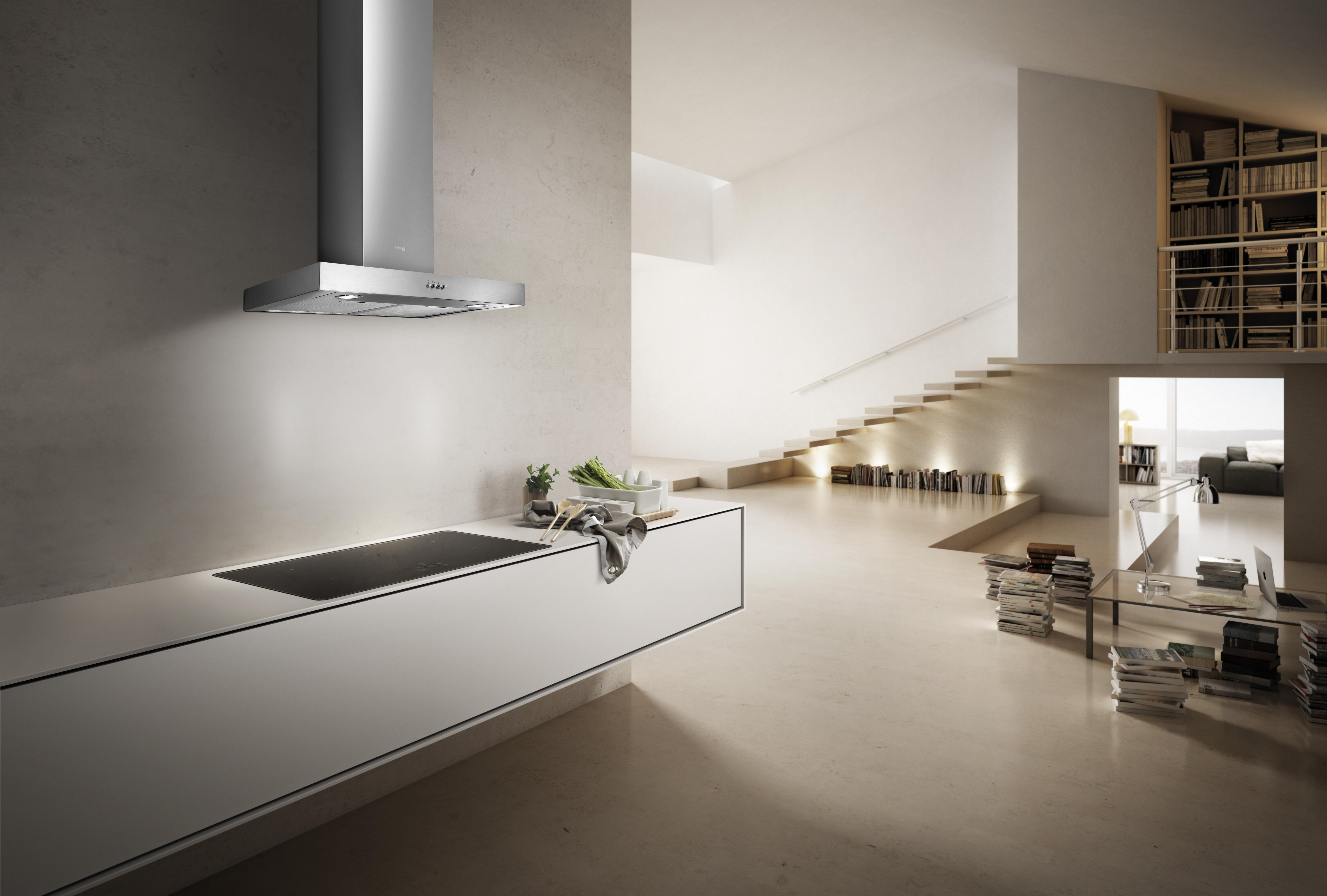 Campana decorativa TURBOAIR SOFIA con 3 velocidades 59.8 cm 581 m/h inox clase C - 3