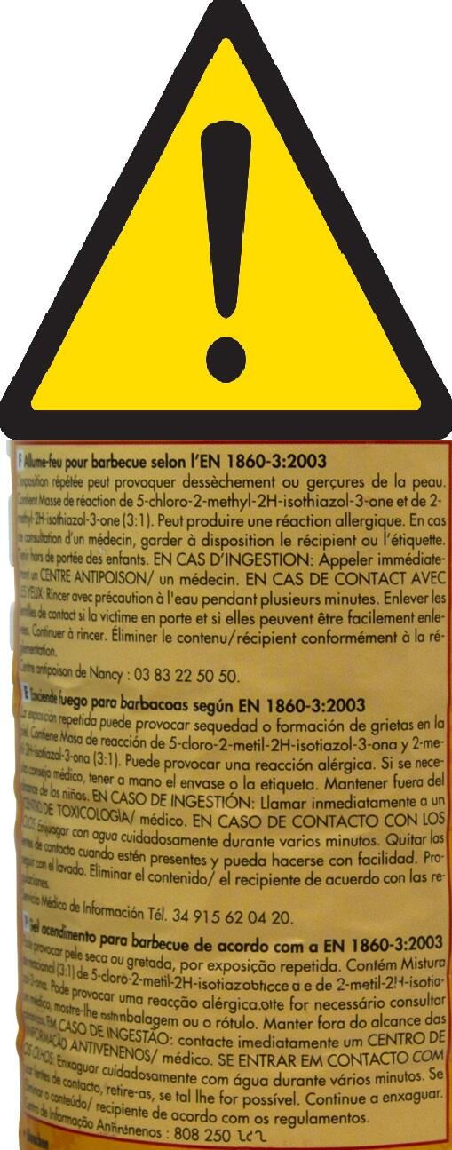 Gel de encendido para estufa de leña SANEPLAST Pyrofeu 1L - 9