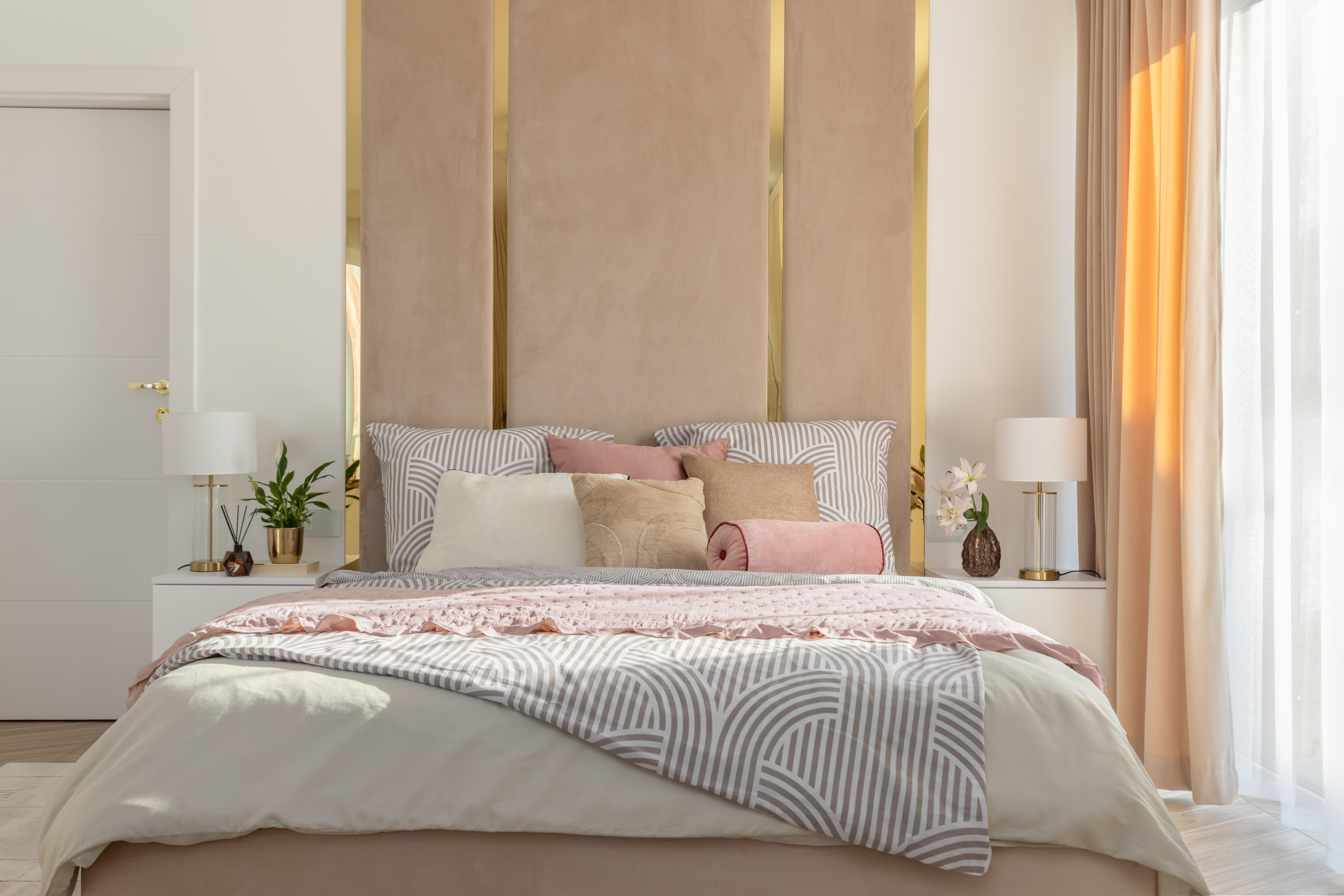 Lampa stołowa Mamio miedź E27 Inspire - 10