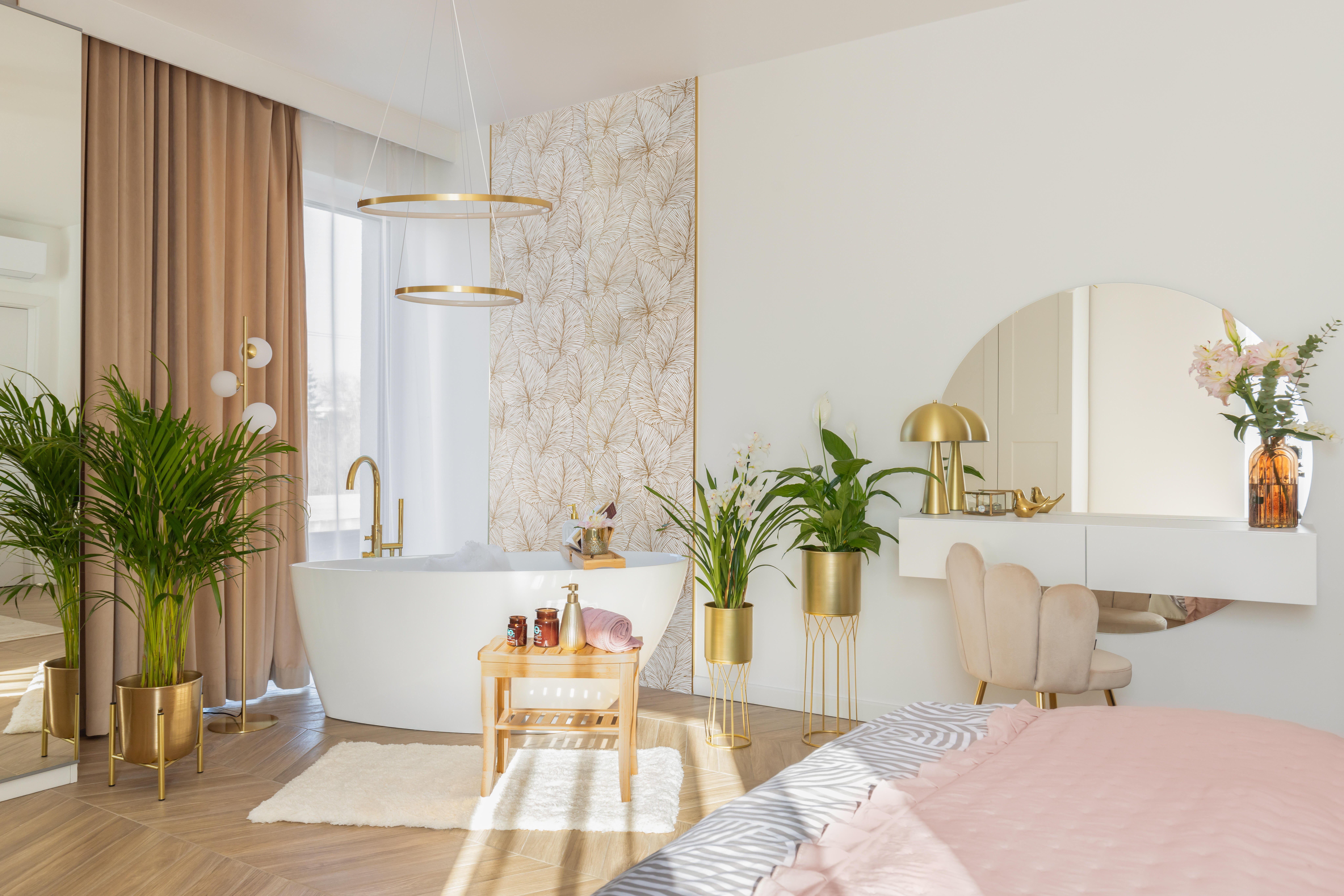 Lampa podłogowa Canello bursztyn 4 x G9 Italux - 2