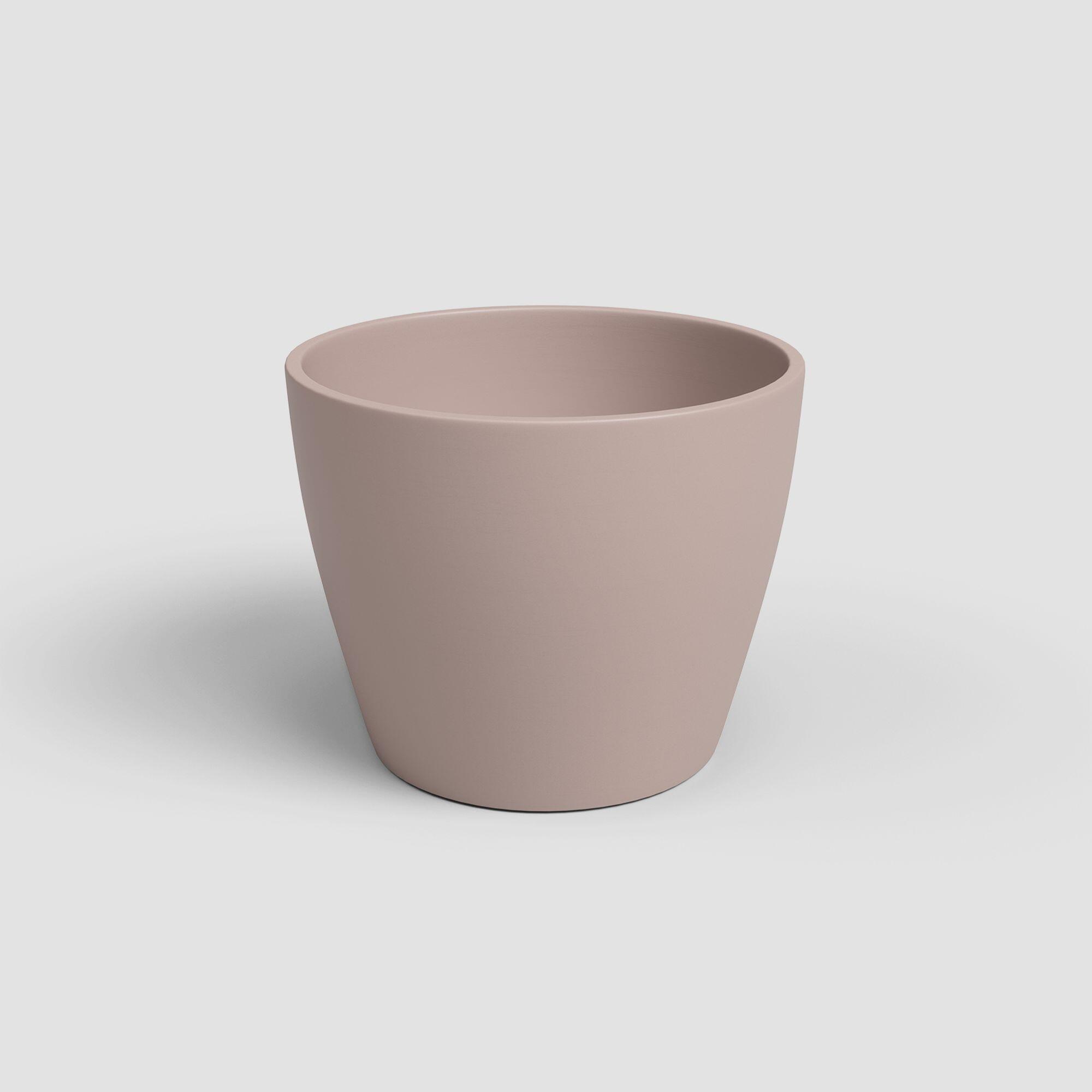 Maceta de cerámica nubia rosa de 9cm