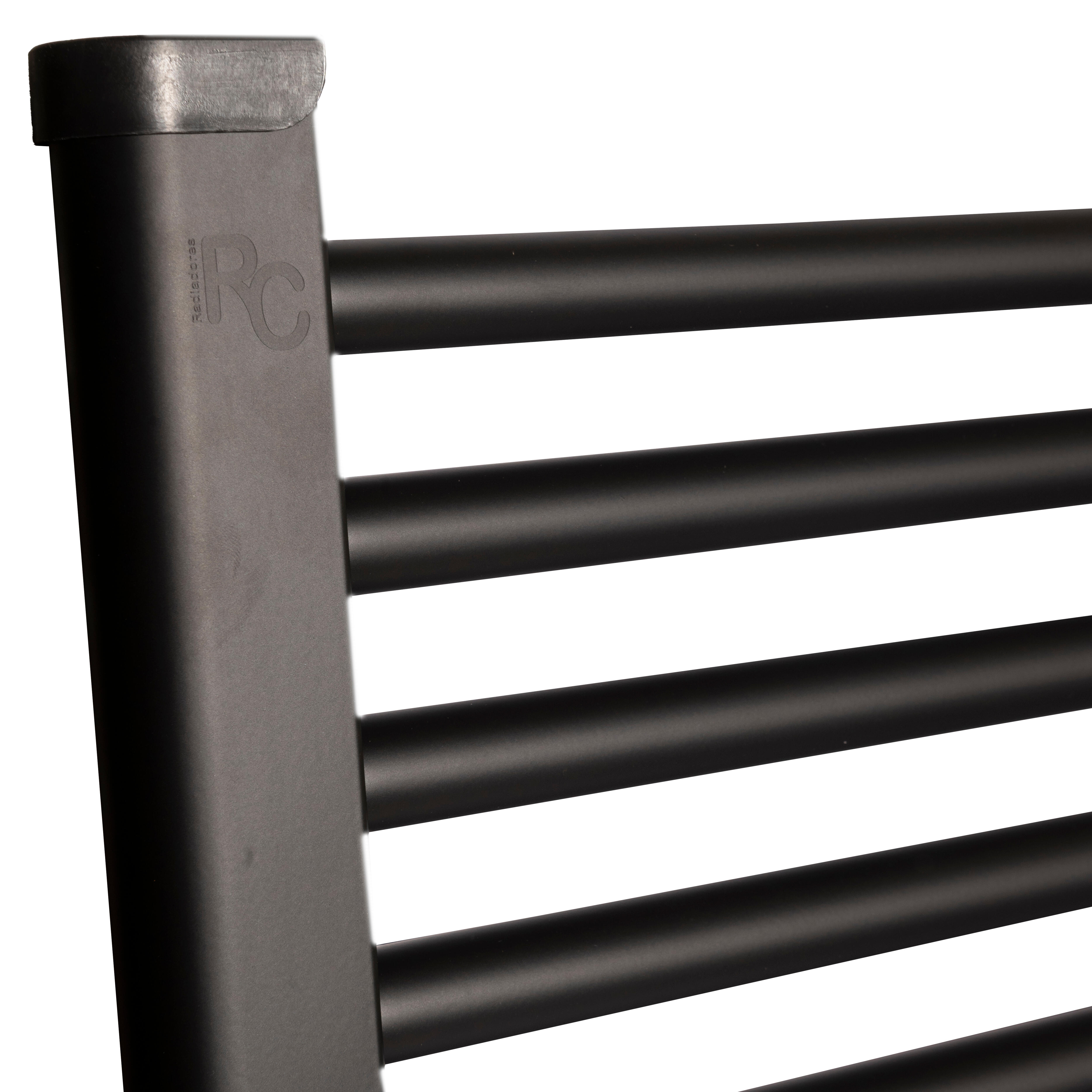 RADIADOR TOALLERO AZORES 1180X500MM NEGRO - 3