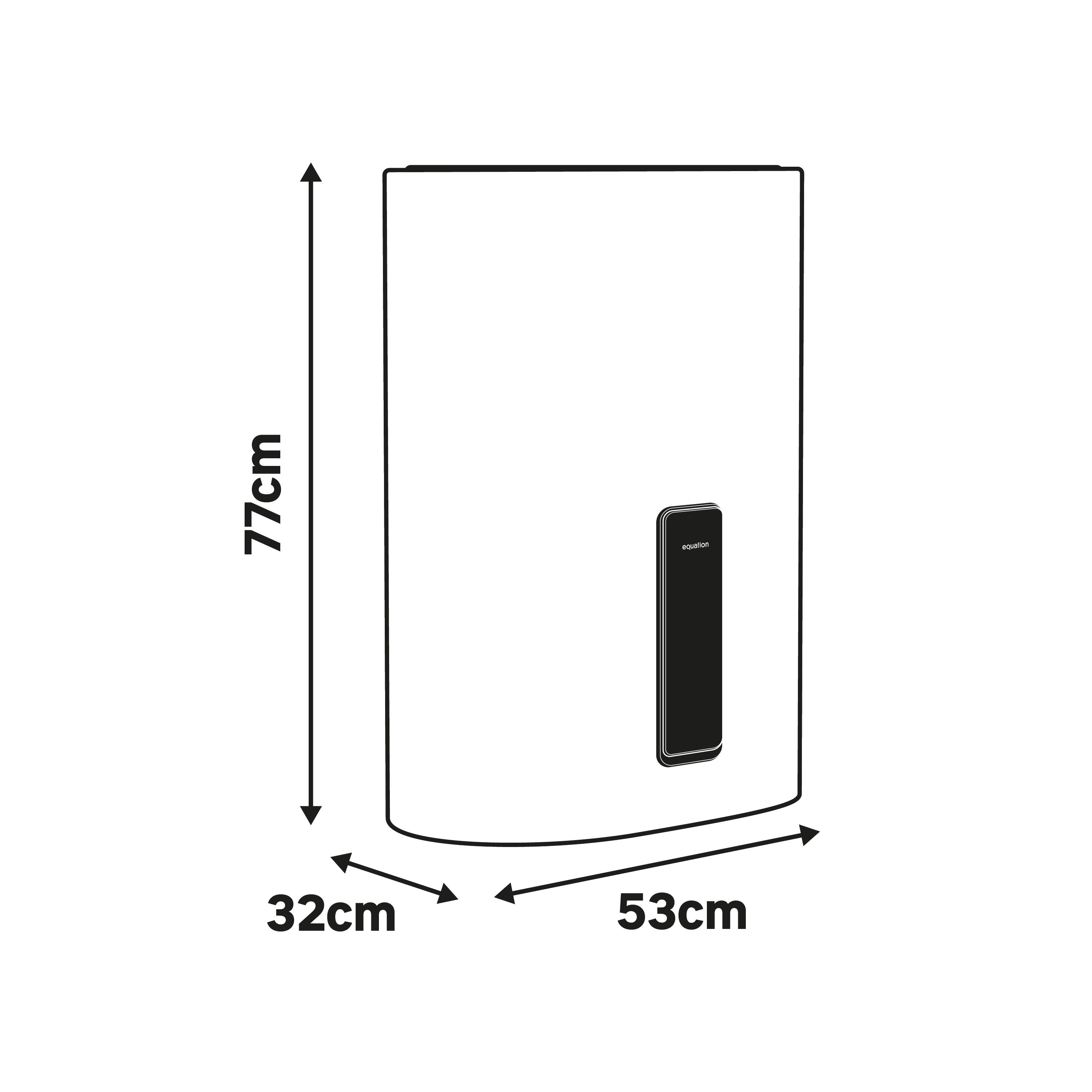 Elektryczny akumulacyjny podgrzewacz wody ES50V-TF7(EU)-1L 50 Equation - 8