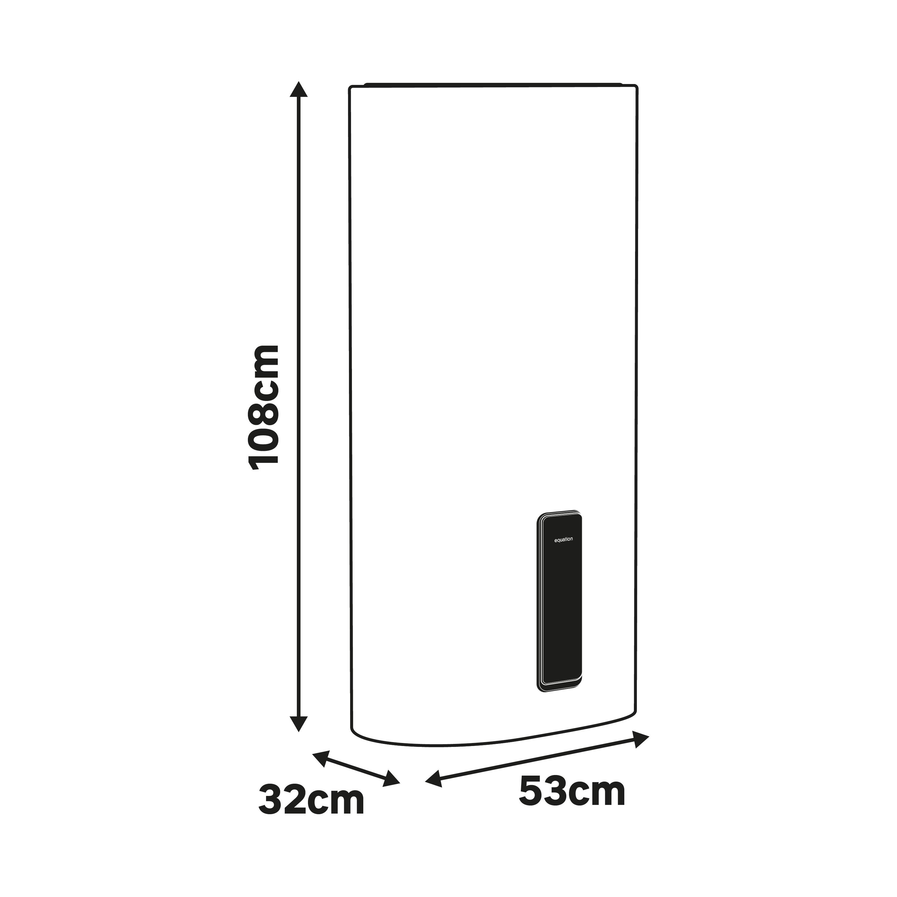 Elektryczny akumulacyjny podgrzewacz wody ES80V-TF7(EU)-1L 80 Equation - 7