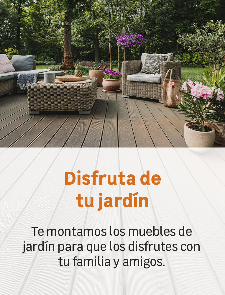 Banner disfruta de tu jardín