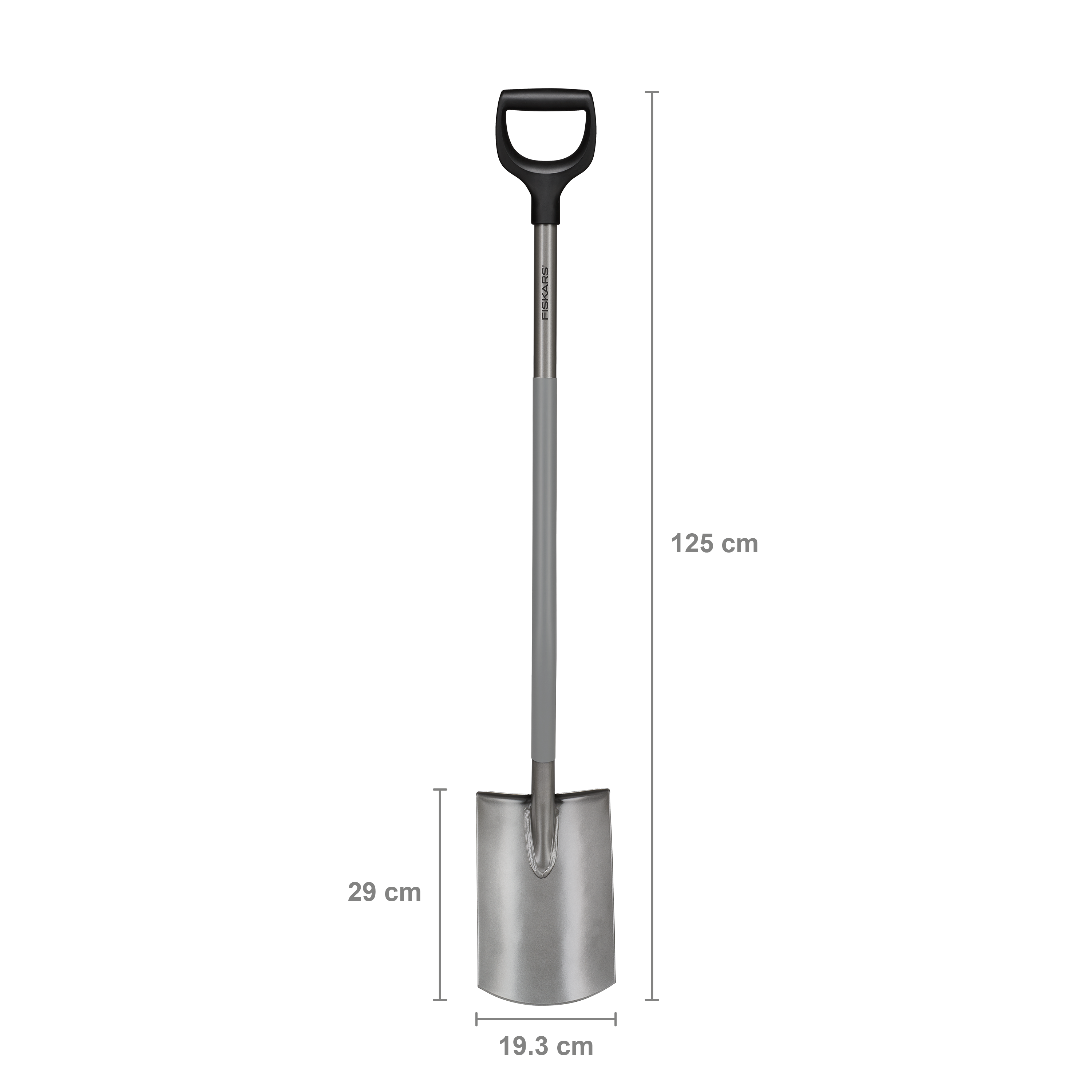 Szpadel prosty 19x125 cm Ergo Fiskars - 5