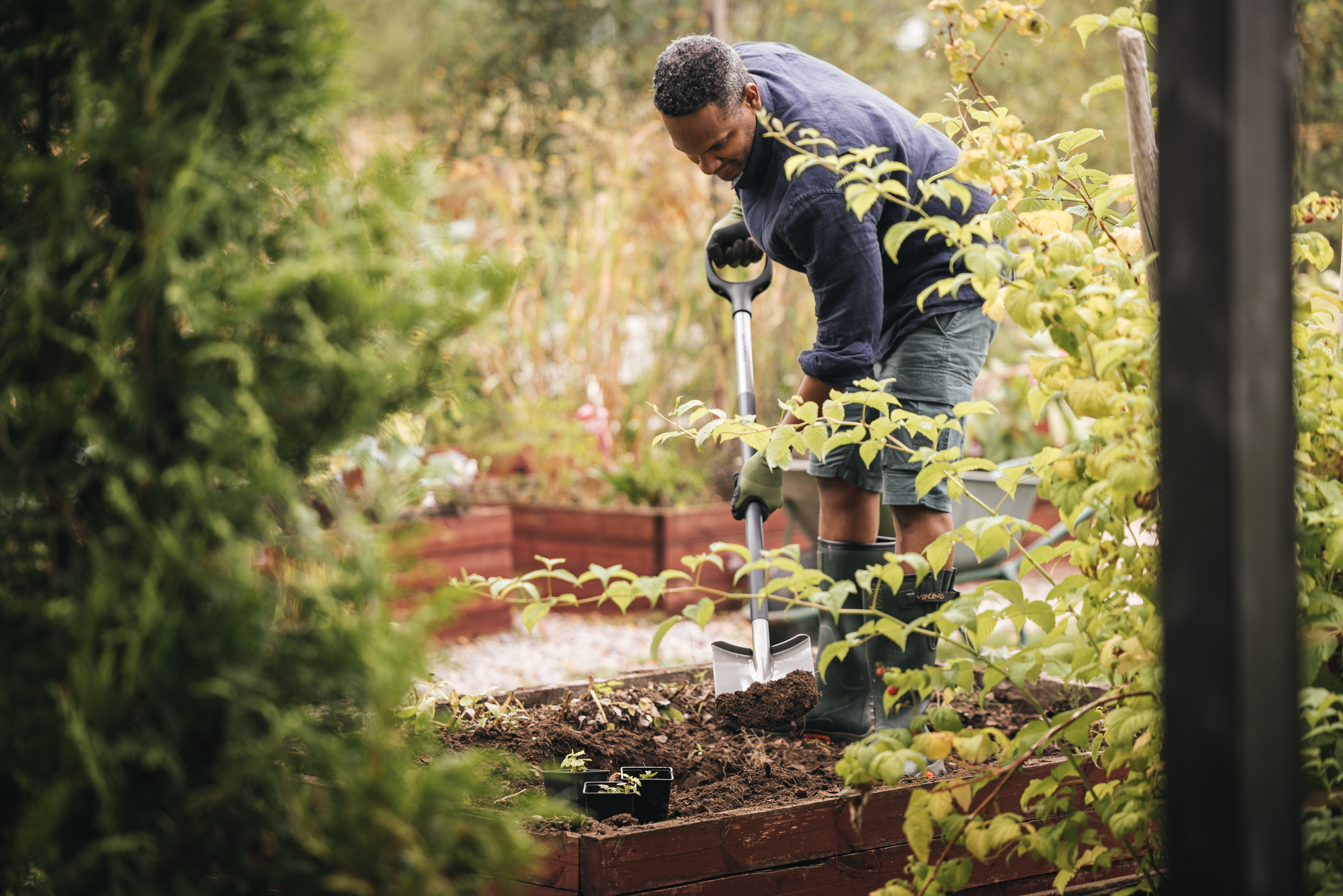 Szpadel prosty 19x125 cm Ergo Fiskars - 3