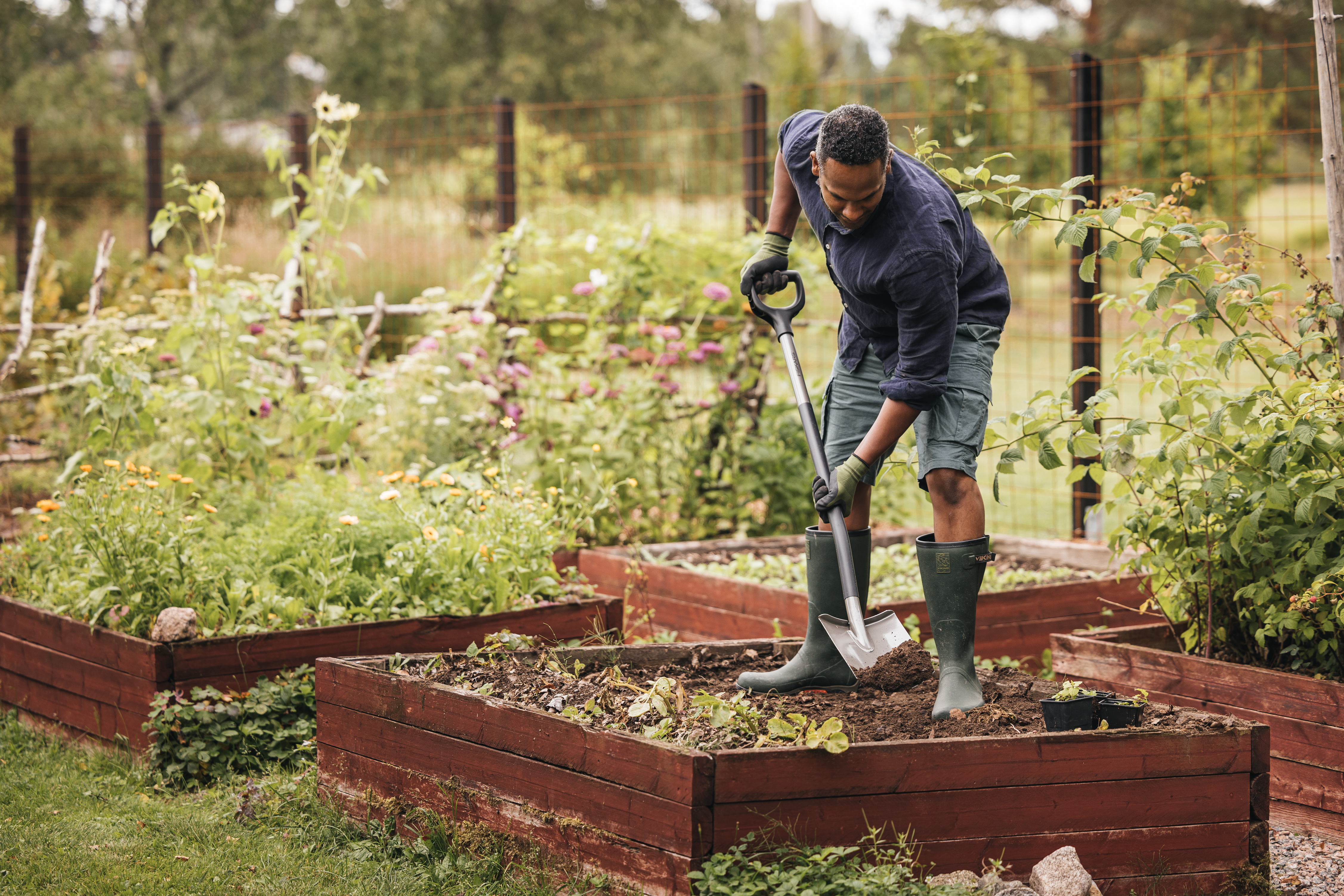 Szpadel prosty 19x125 cm Ergo Fiskars - 2