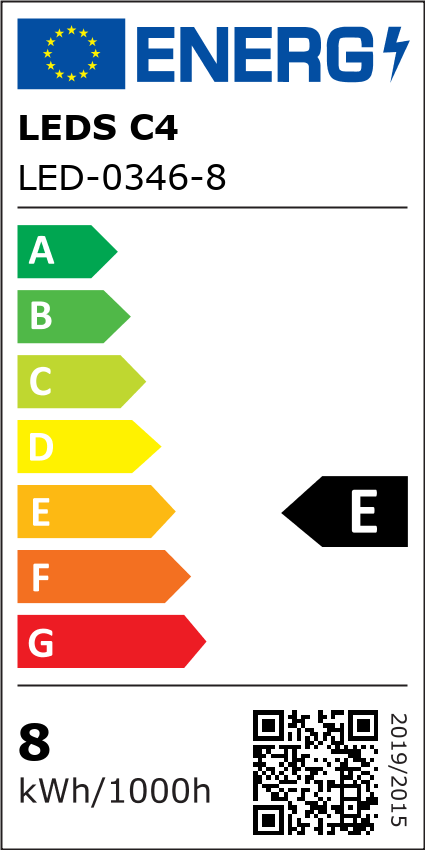 APLIQUE DE PARED LED EXTERIOR DE SUPERFICIE 7.1W ANTRACITA IP44 AXIS - 8