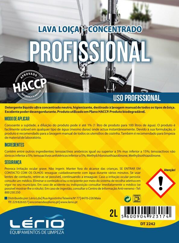 Lava tudo profissional lavanda 5 L Lério - 5