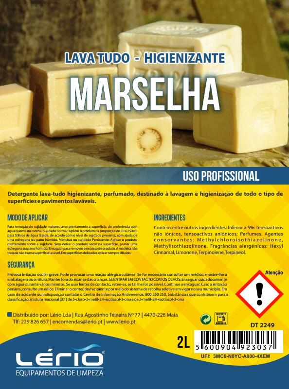 Lava tudo profissional lavanda 5 L Lério - 2