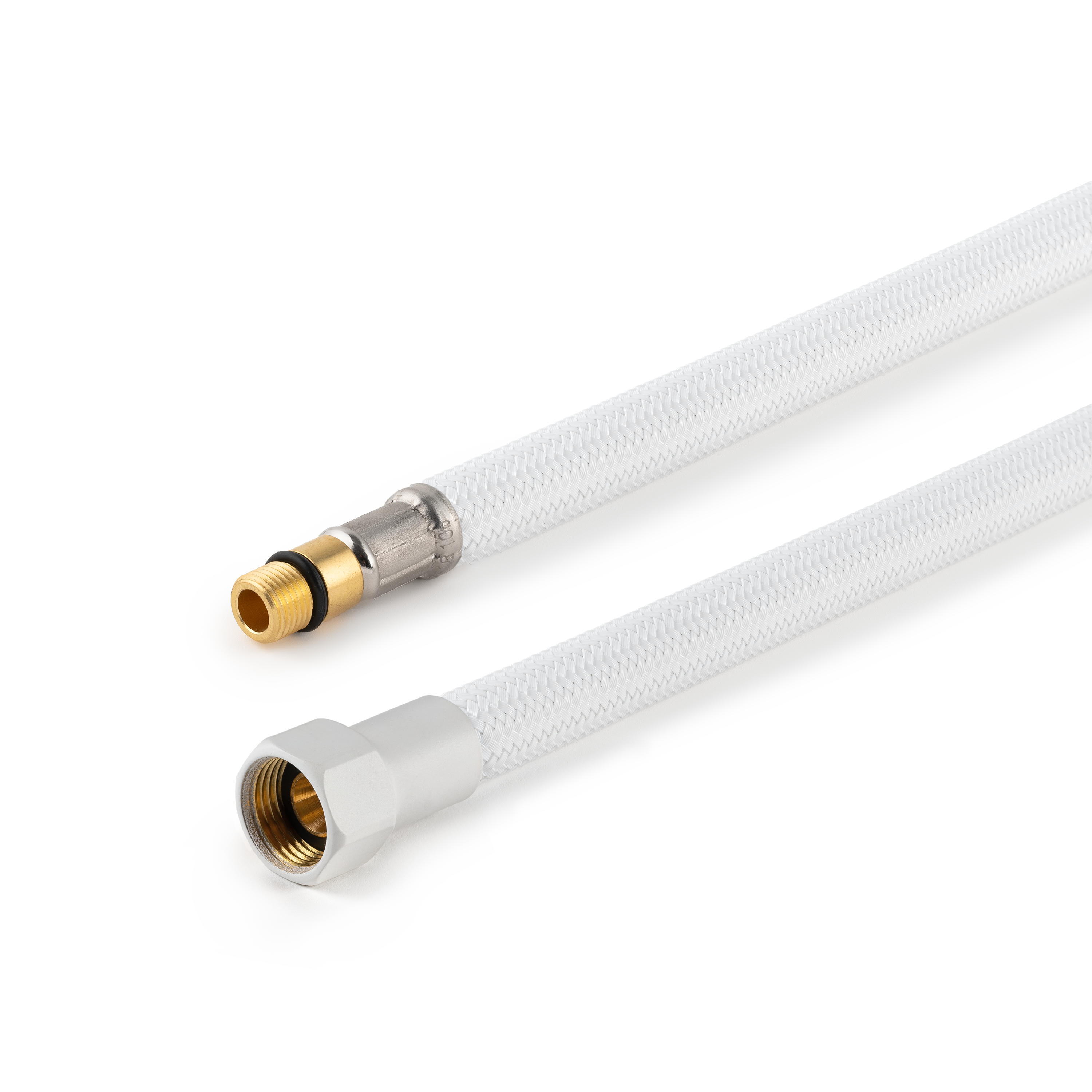 Latiguillo grifo blanco EQUATION 50CM H3/8L15 M10 DN8 - 3