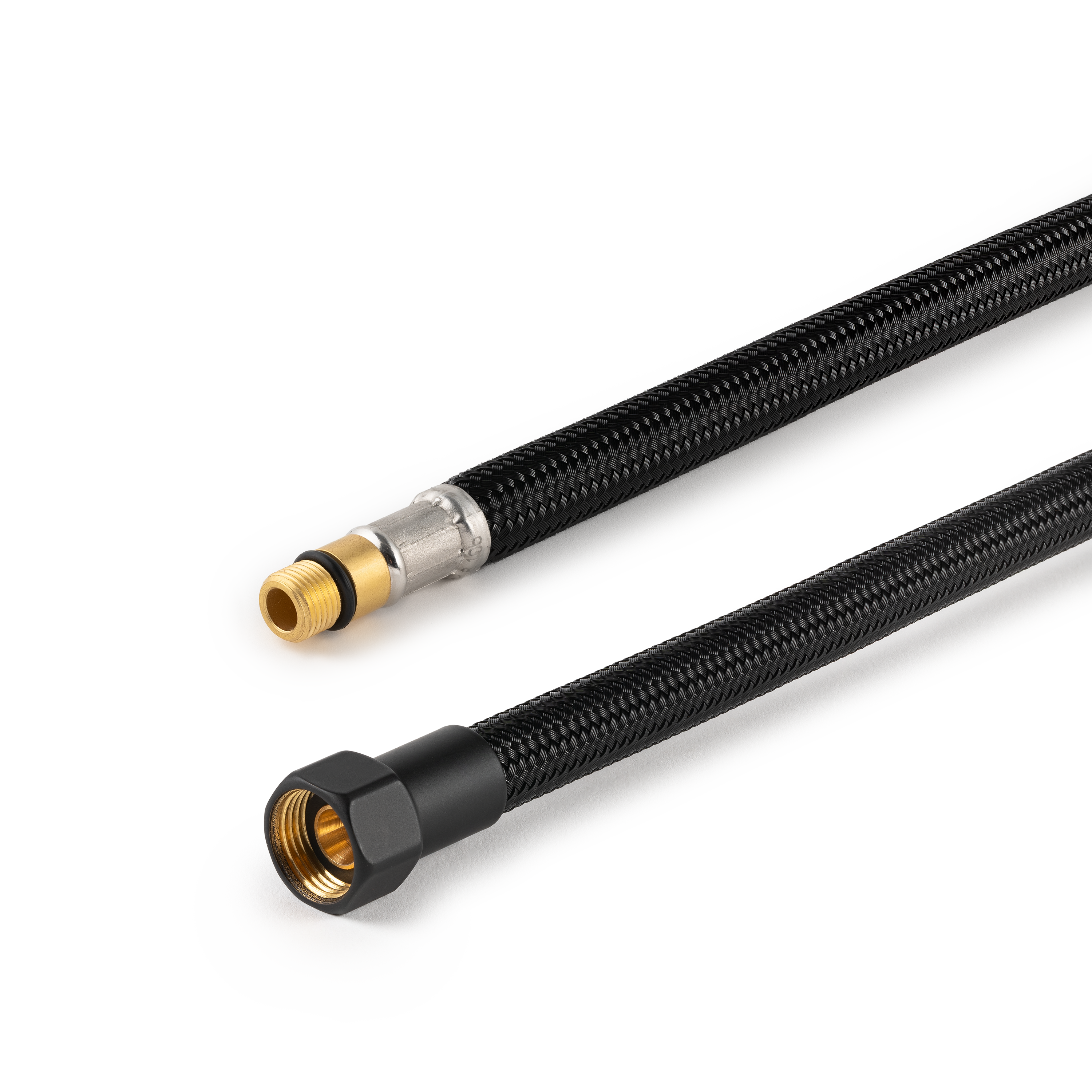 Latiguillo grifo negro EQUATION 50CM H3/8-L15 M10 DN8 - 3