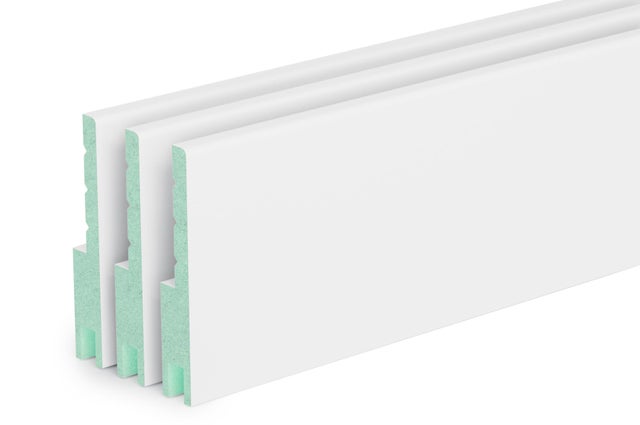 Pack 3 extensores mdf hidrófugo para aro até 123mm lacado branco