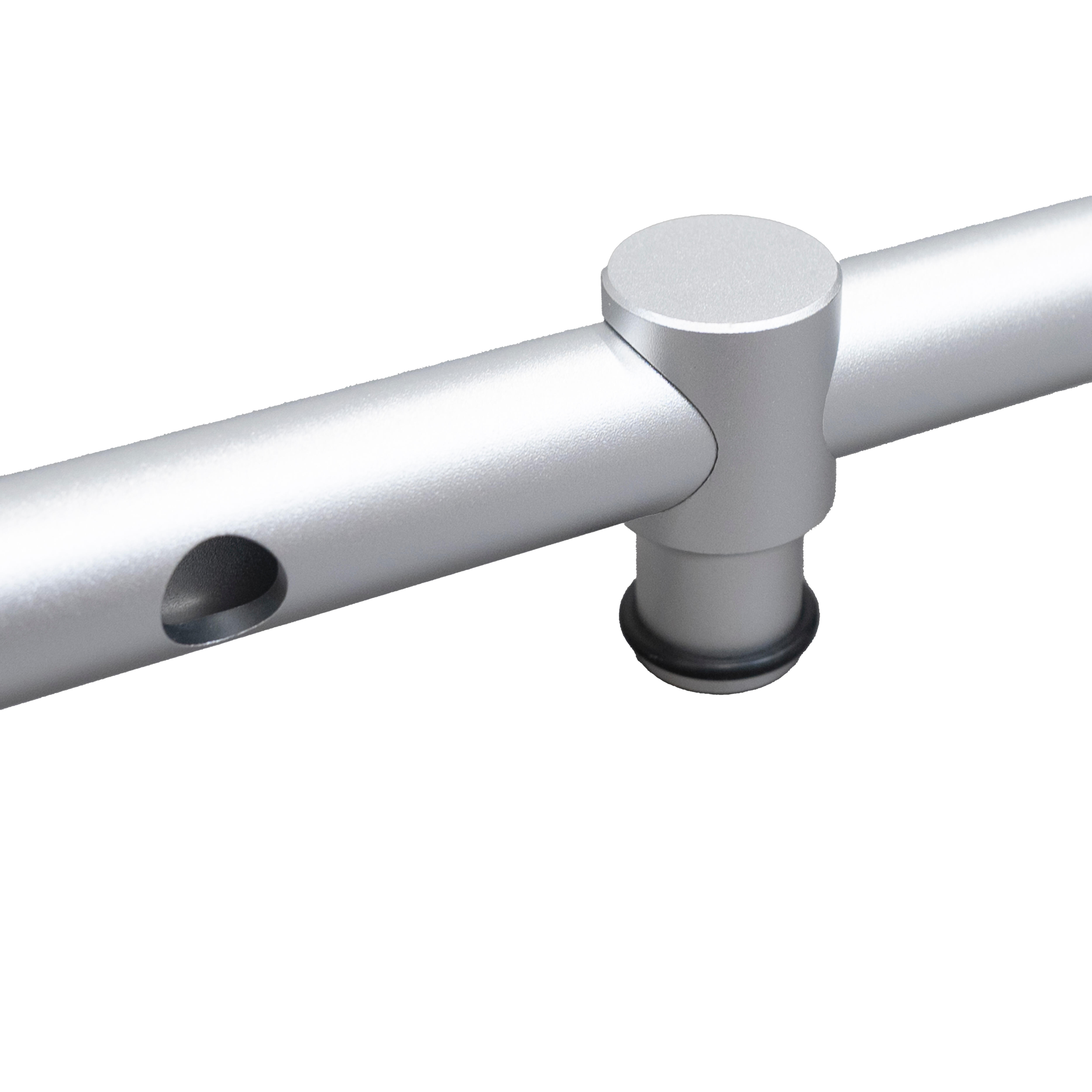 RAIL PARA PUERTA CORREDERA DE CRISTAL - 6