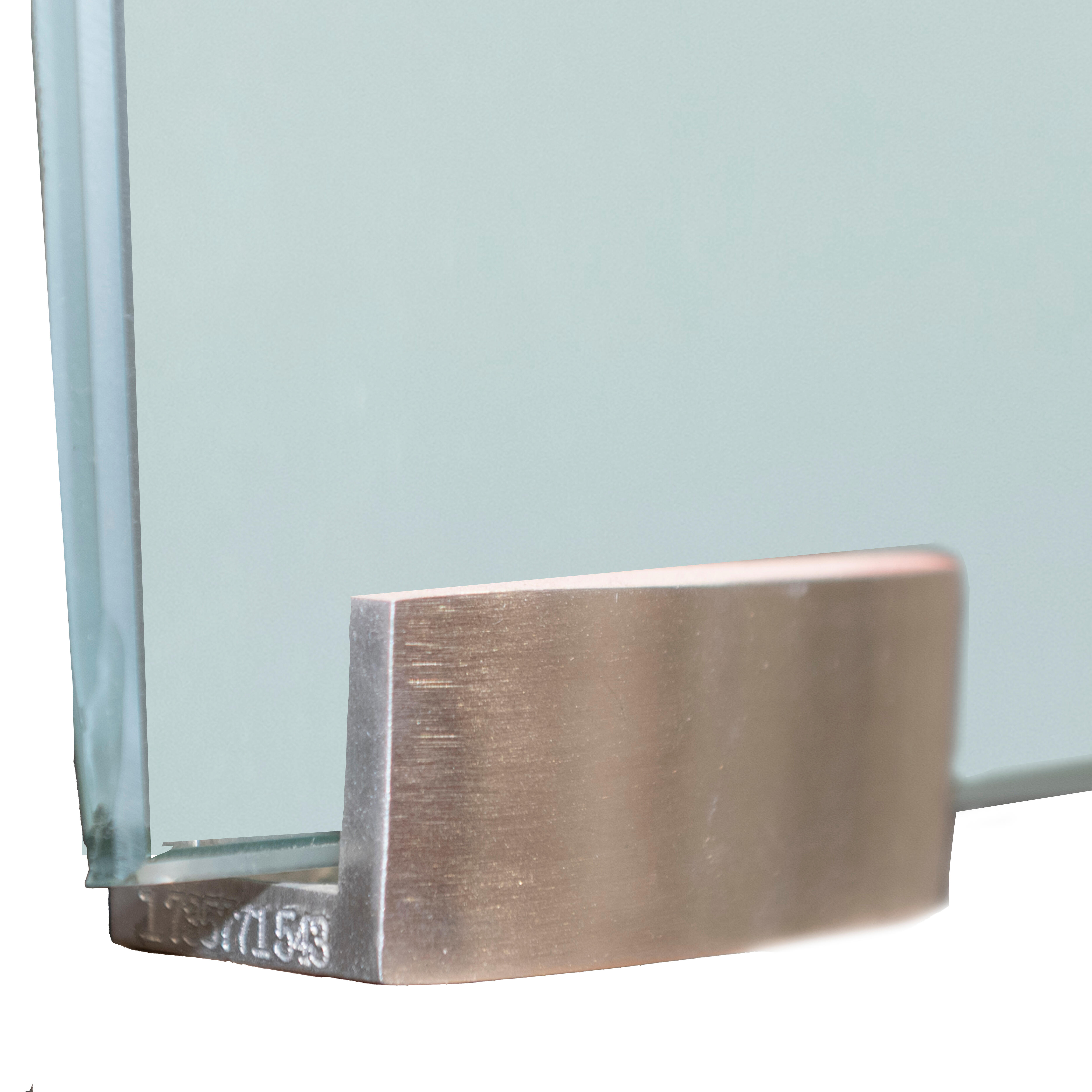 RAIL PARA PUERTA CORREDERA DE CRISTAL - 4