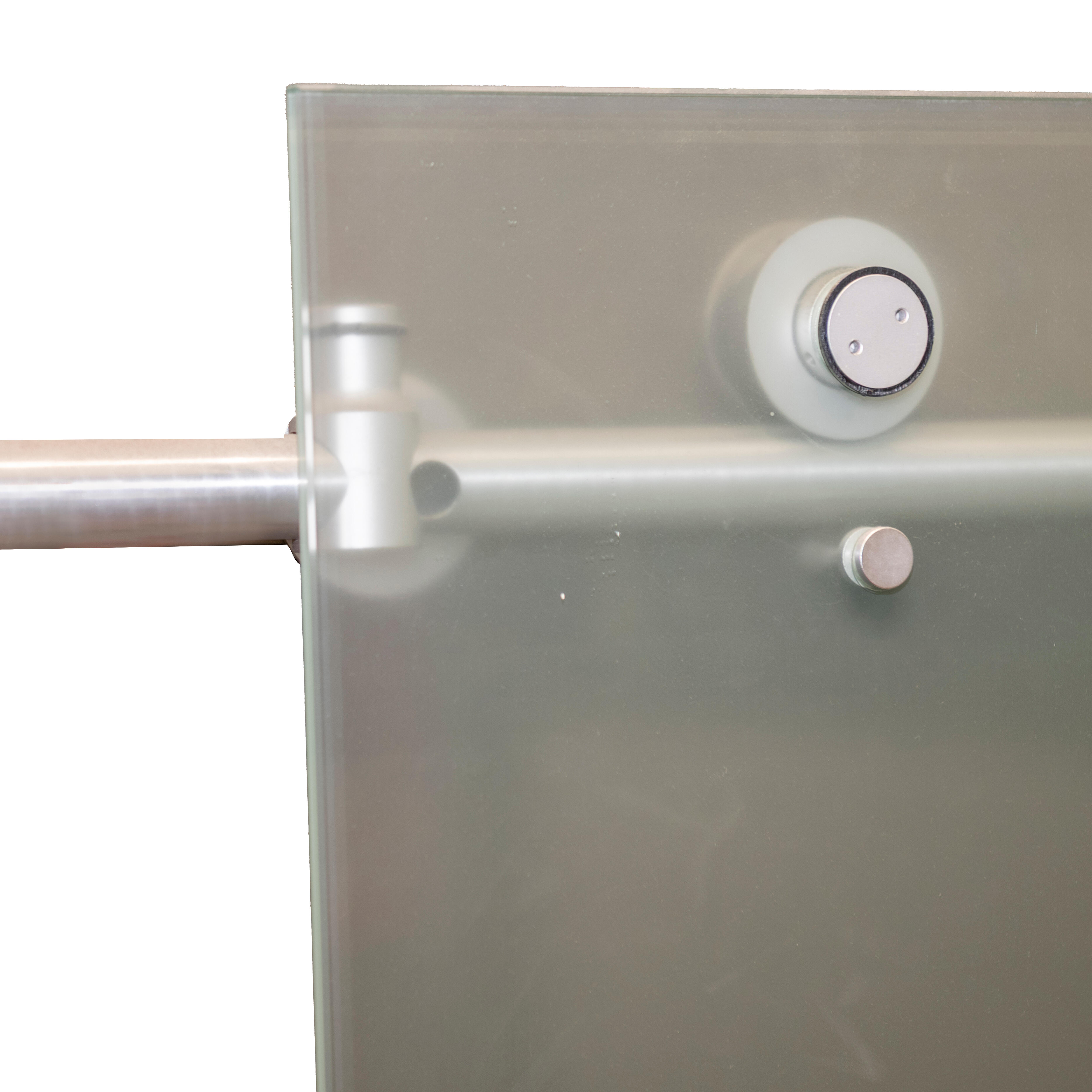 RAIL PARA PUERTA CORREDERA DE CRISTAL - 3