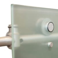 RAIL PARA PUERTA CORREDERA DE CRISTAL - 2