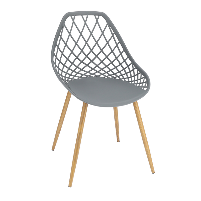 Krzesło kuchenne Aranda szare