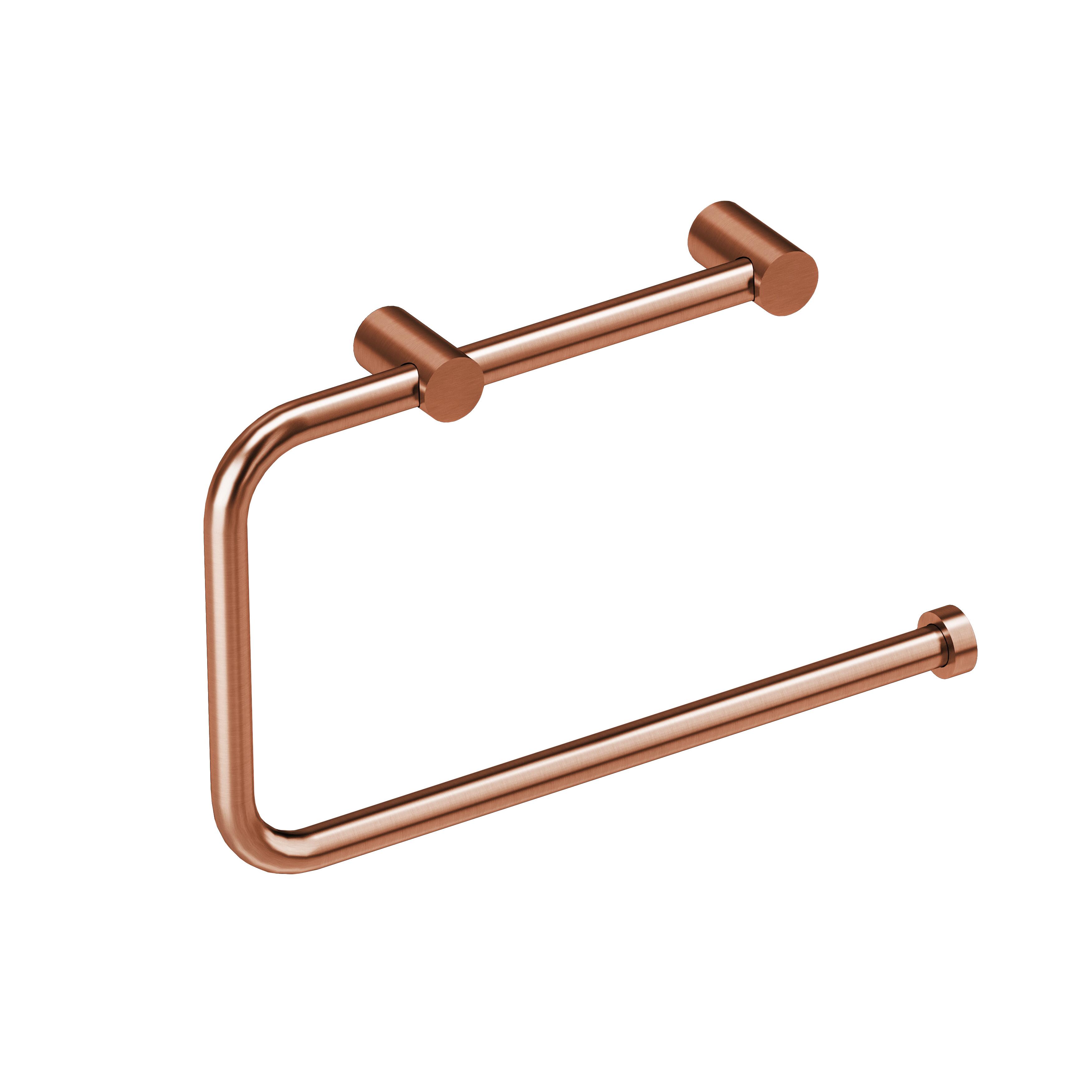 Cosmic Toallero De Aro Cobre Mate Para Atornillar Logic 3X12x20 Cm , Leroy Merlin