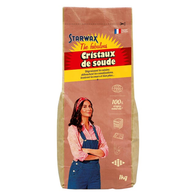 Cristaux de soude THE FABULOUS Origine naturelle, 1Kg