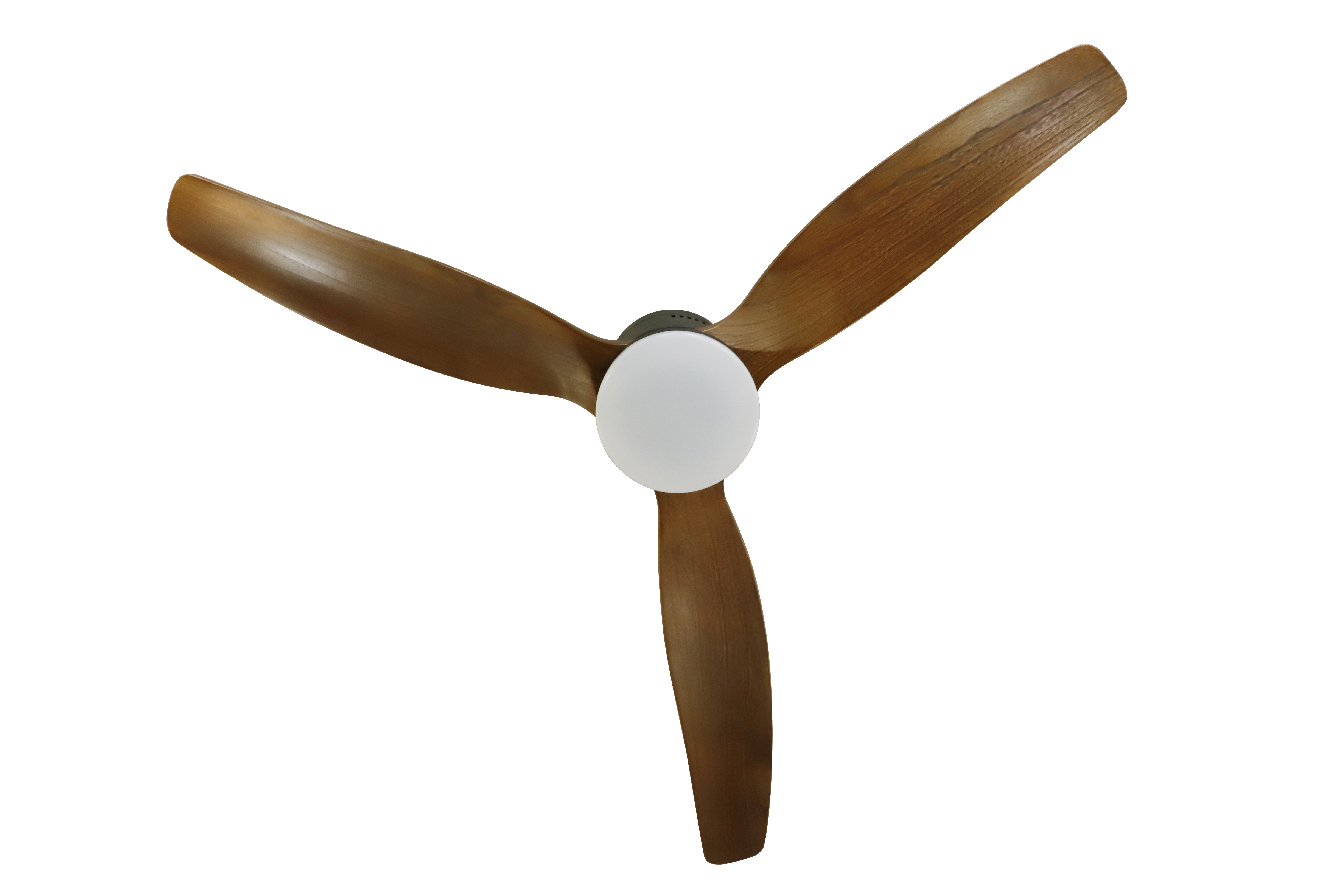 Ventoinha de teto com lâminas com fonte de luz 3 pás 122 CM LED 1800 lm preto 85-858-20-180 - 3