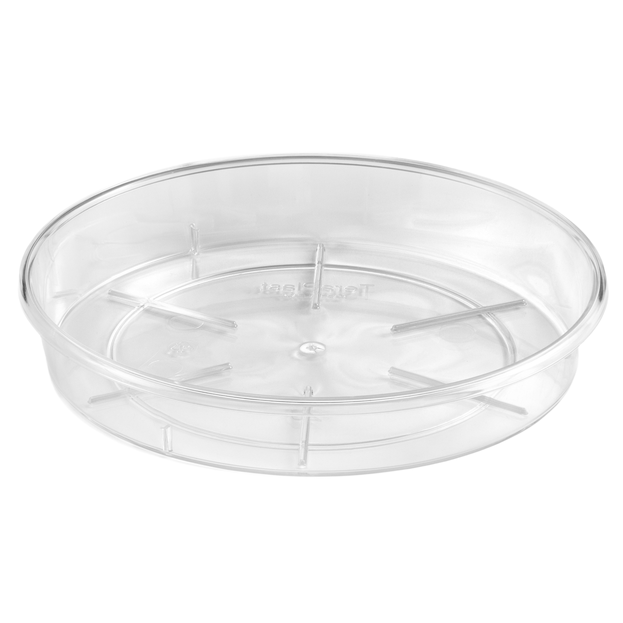 Podstawka pod doniczkę plastikowa Plato Clear ś.36 cm bezbarwna Direct Home and Garden