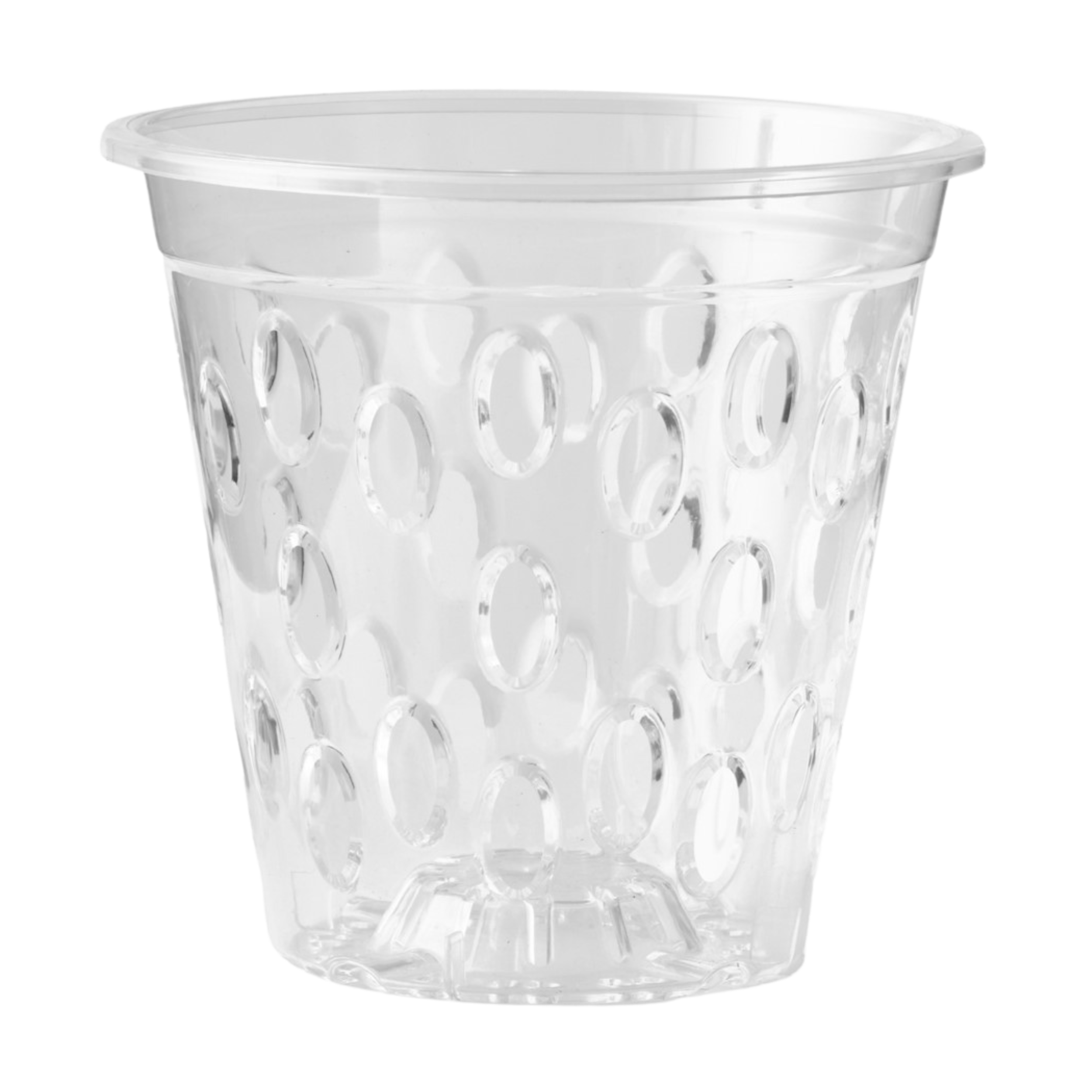 Doniczka do storczyka plastikowa 14.5cm bezbarwna Direct Home and Garden