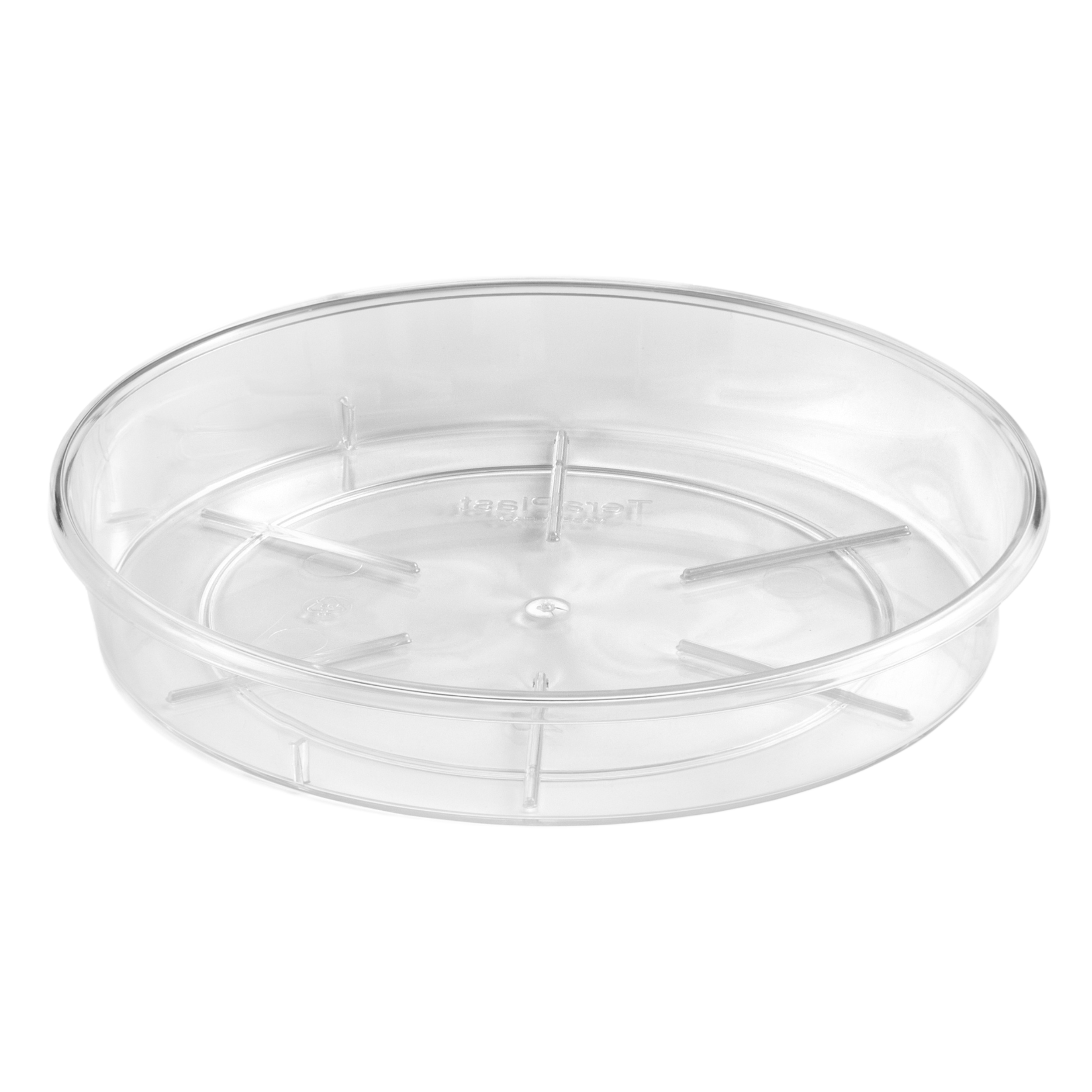 Podstawka pod doniczkę plastikowa Plato Clear ś.24 cm bezbarwna Direct Home and Garden