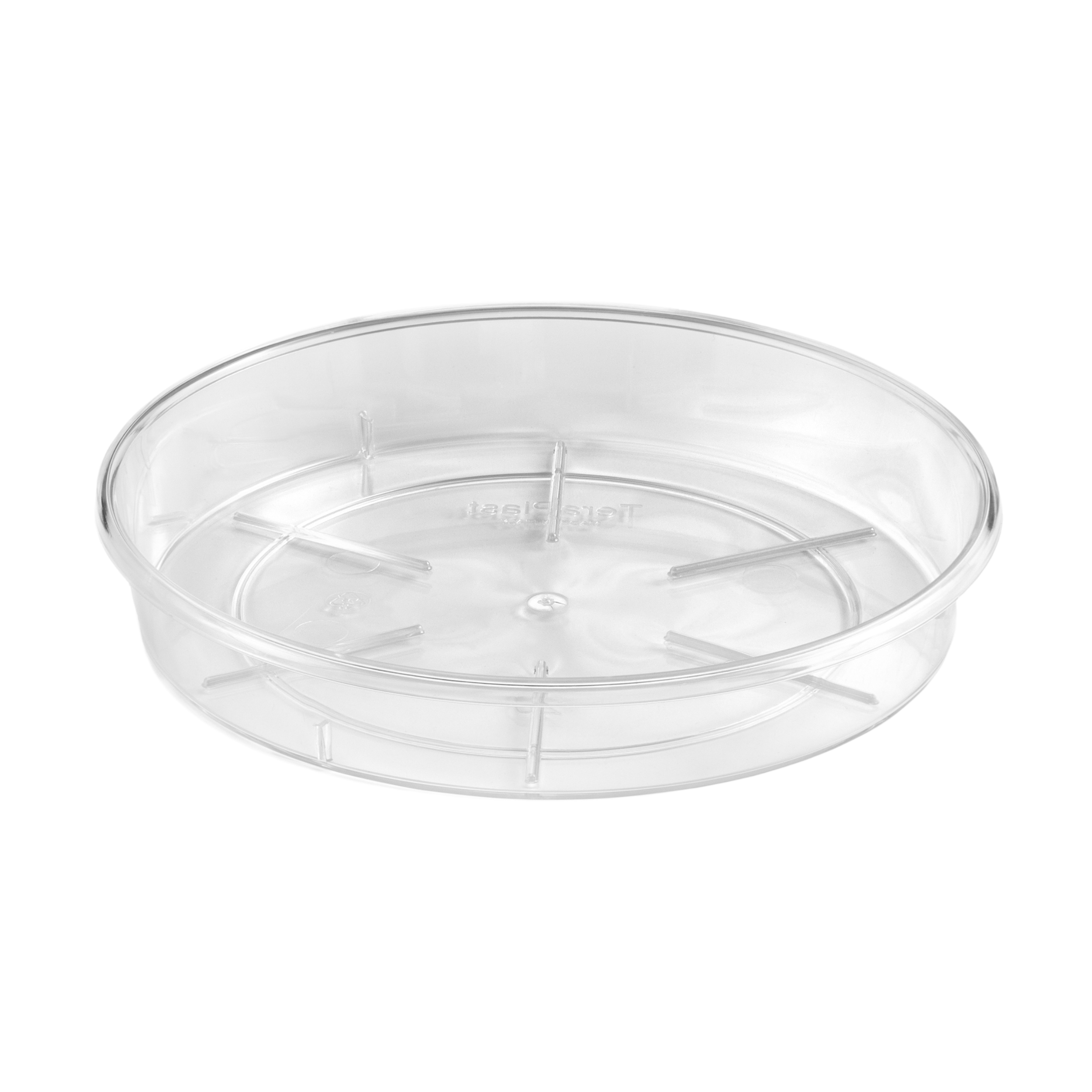 Podstawka pod doniczkę plastikowa Plato Clear ś.14 cm bezbarwna Direct Home and Garden