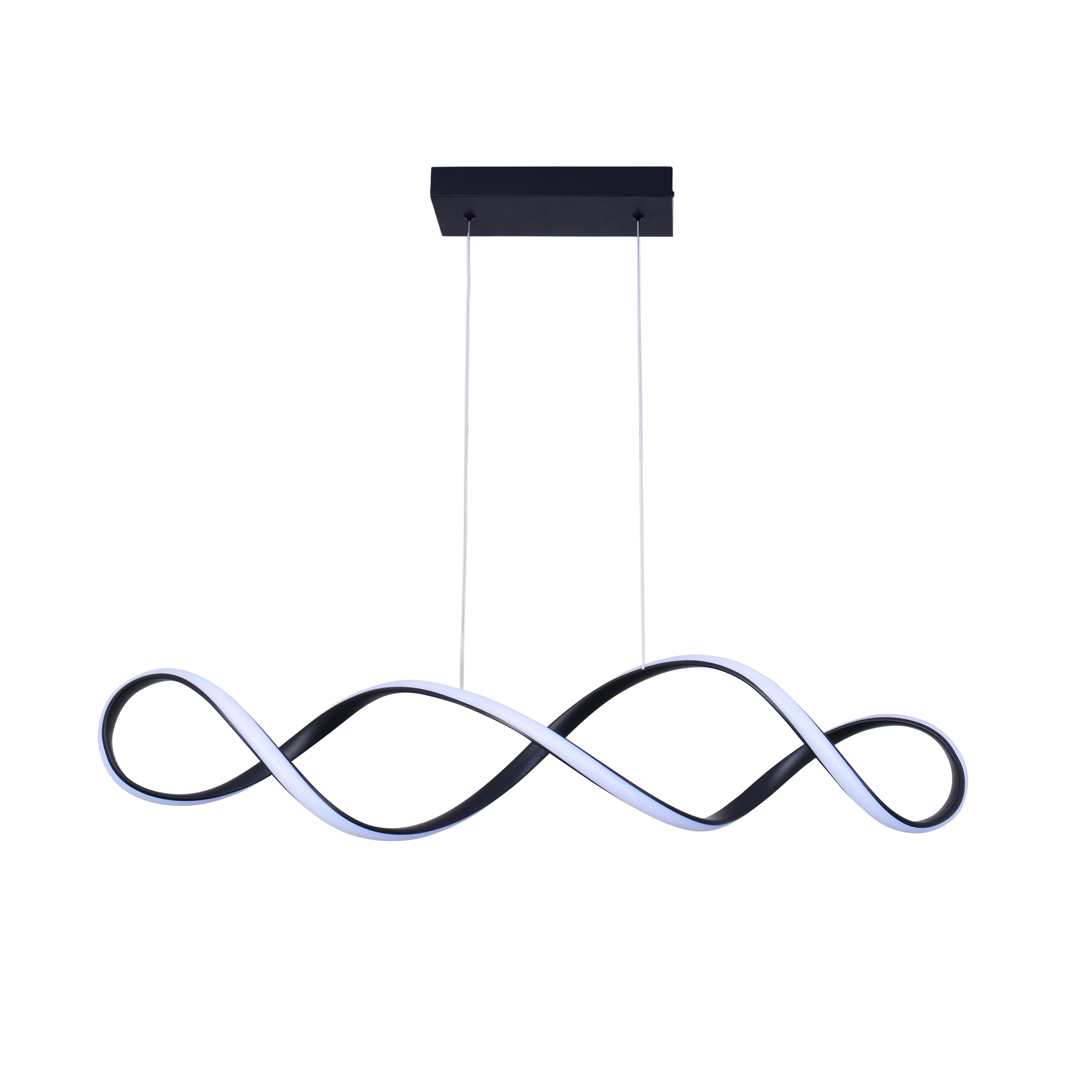 Lampa wisząca Infinito czarna 34 W LED Goldlux