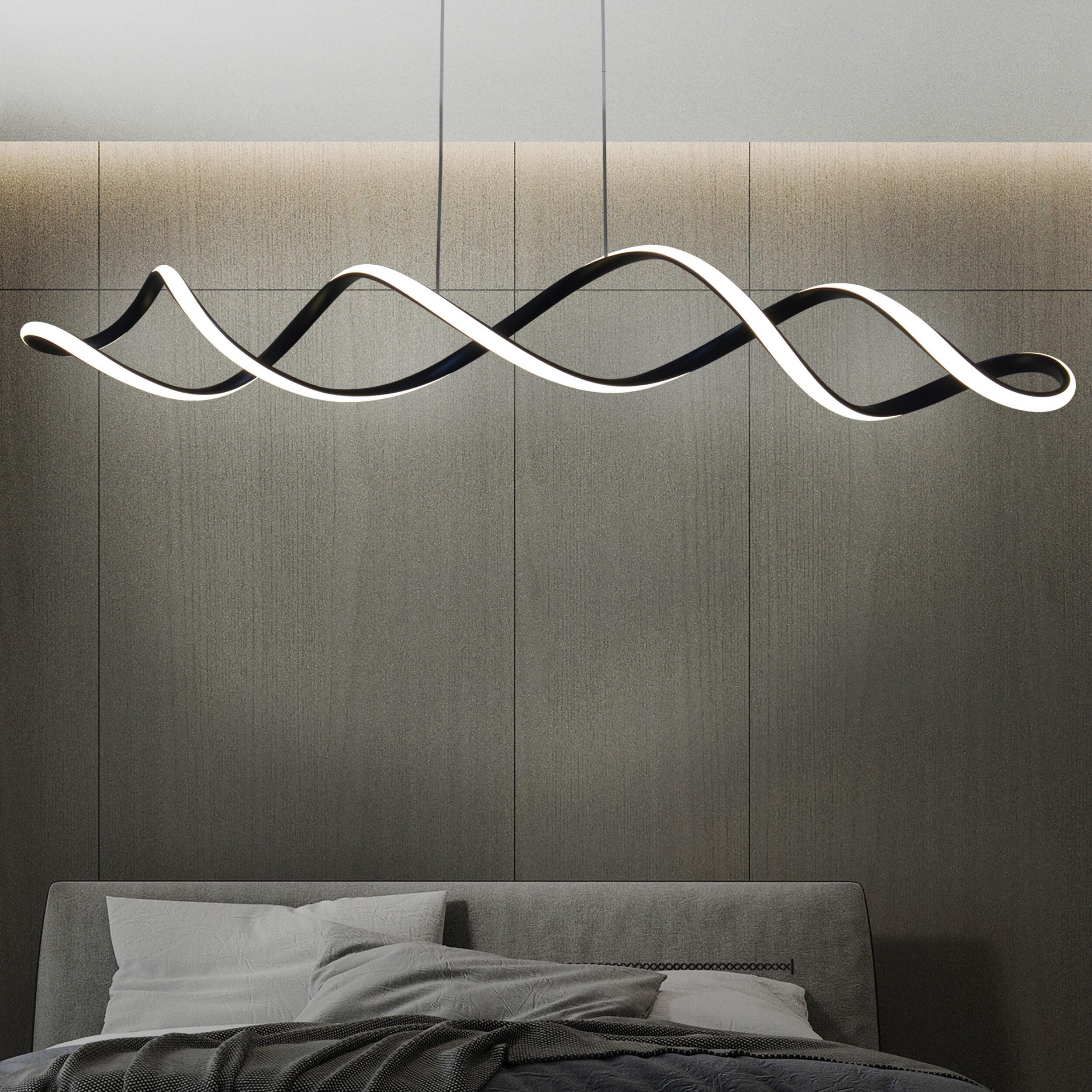 Lampa wisząca Infinito czarna 43 W LED Goldlux - 2