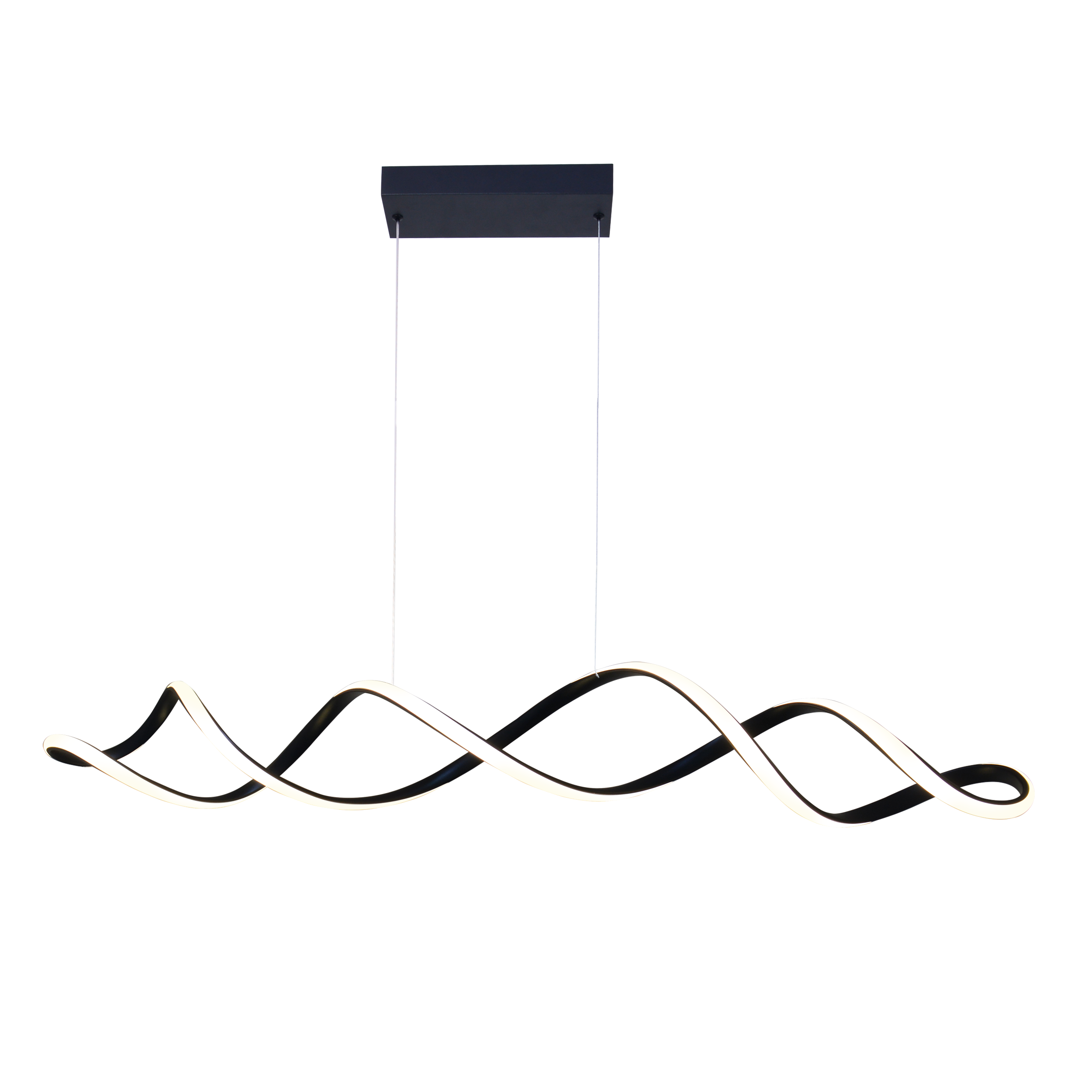 Lampa wisząca Infinito czarna 43 W LED Goldlux - 5