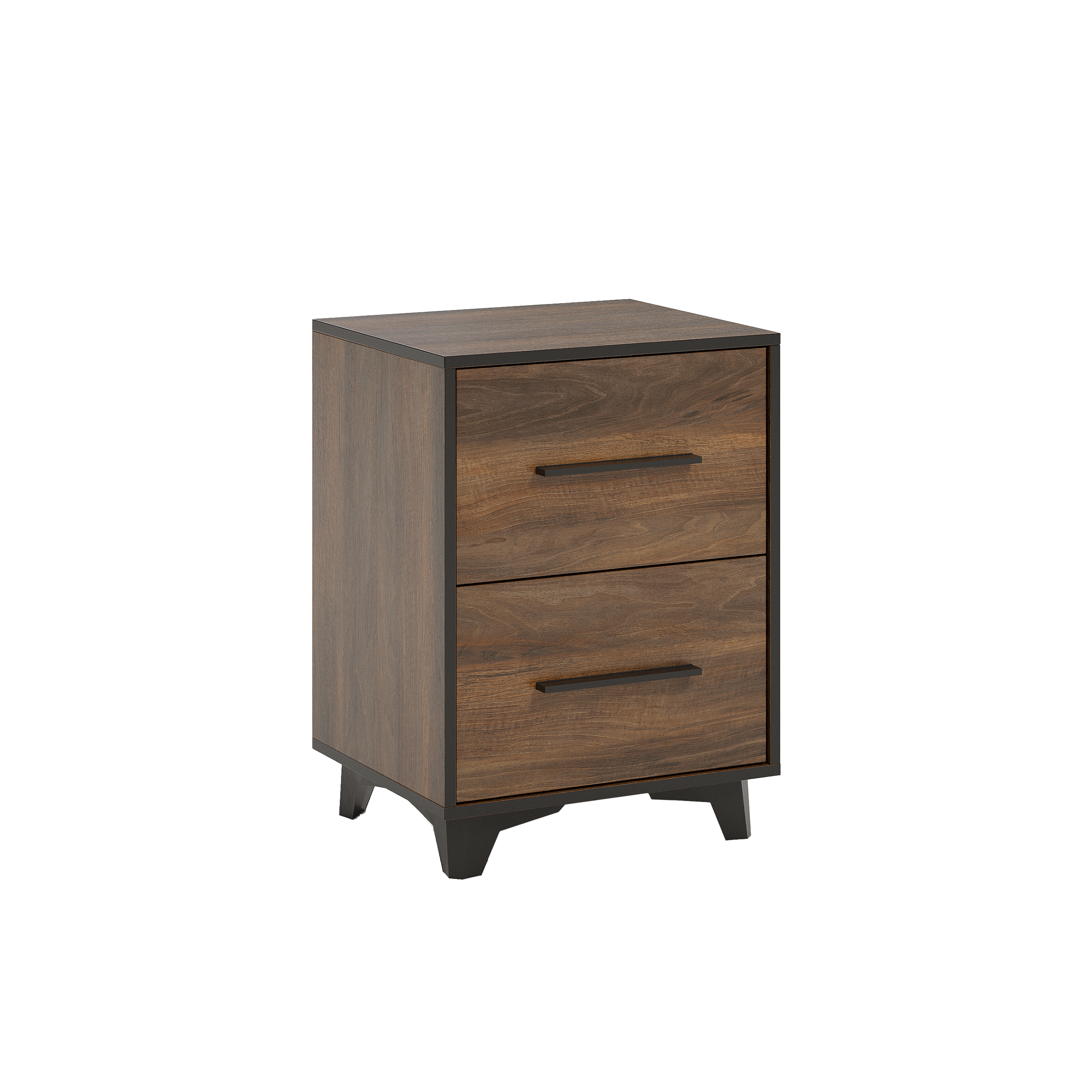 Szafka nocna Shiran Walnut 48x40x68 cm