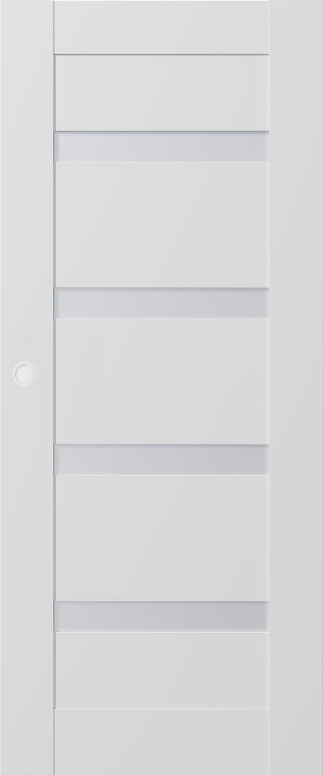 Drzwi przesuwne Parma biała 80 prawe Artens