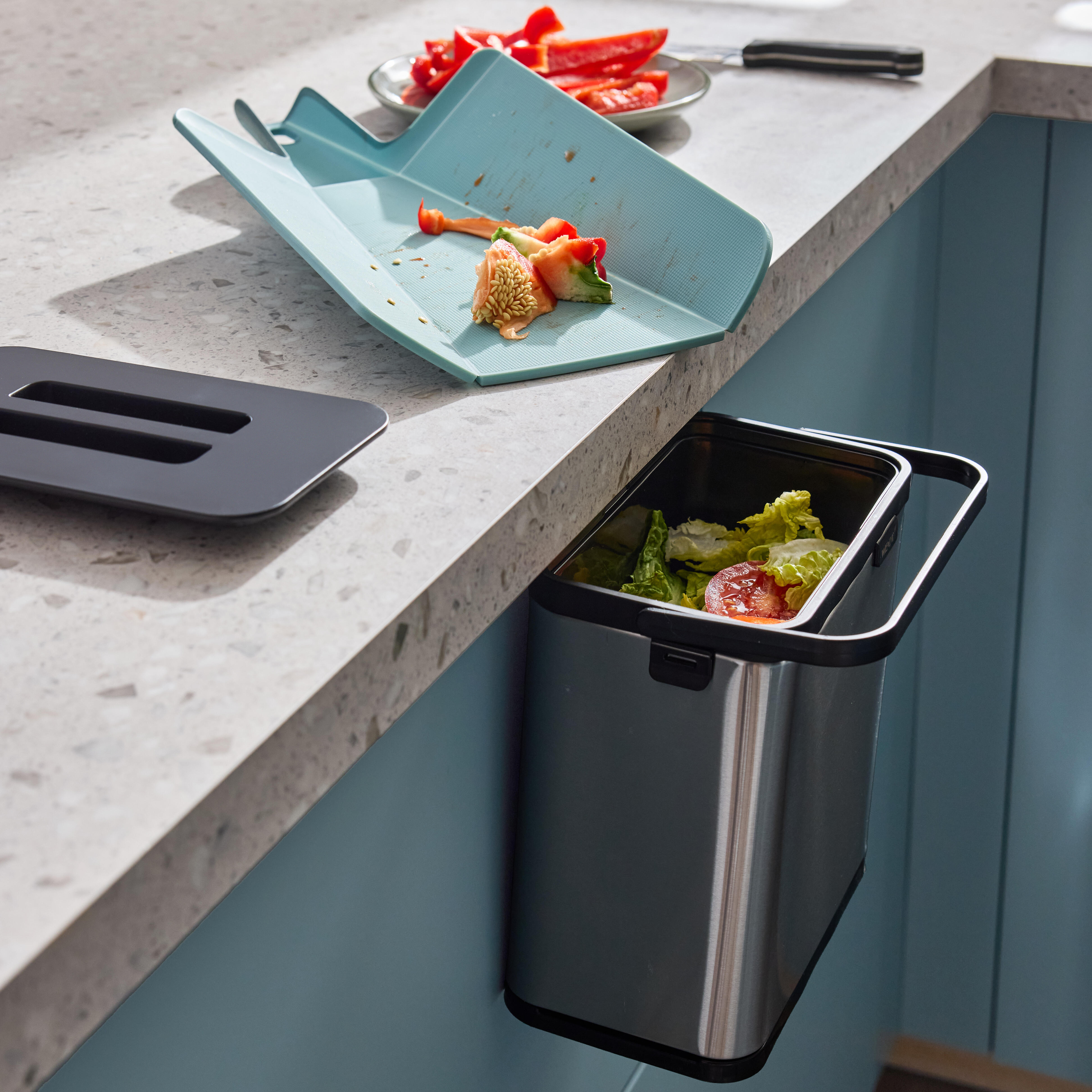 Planche à découper pliable JOSEPH JOSEPH bleu l.32.5 x L.26 cm - 2