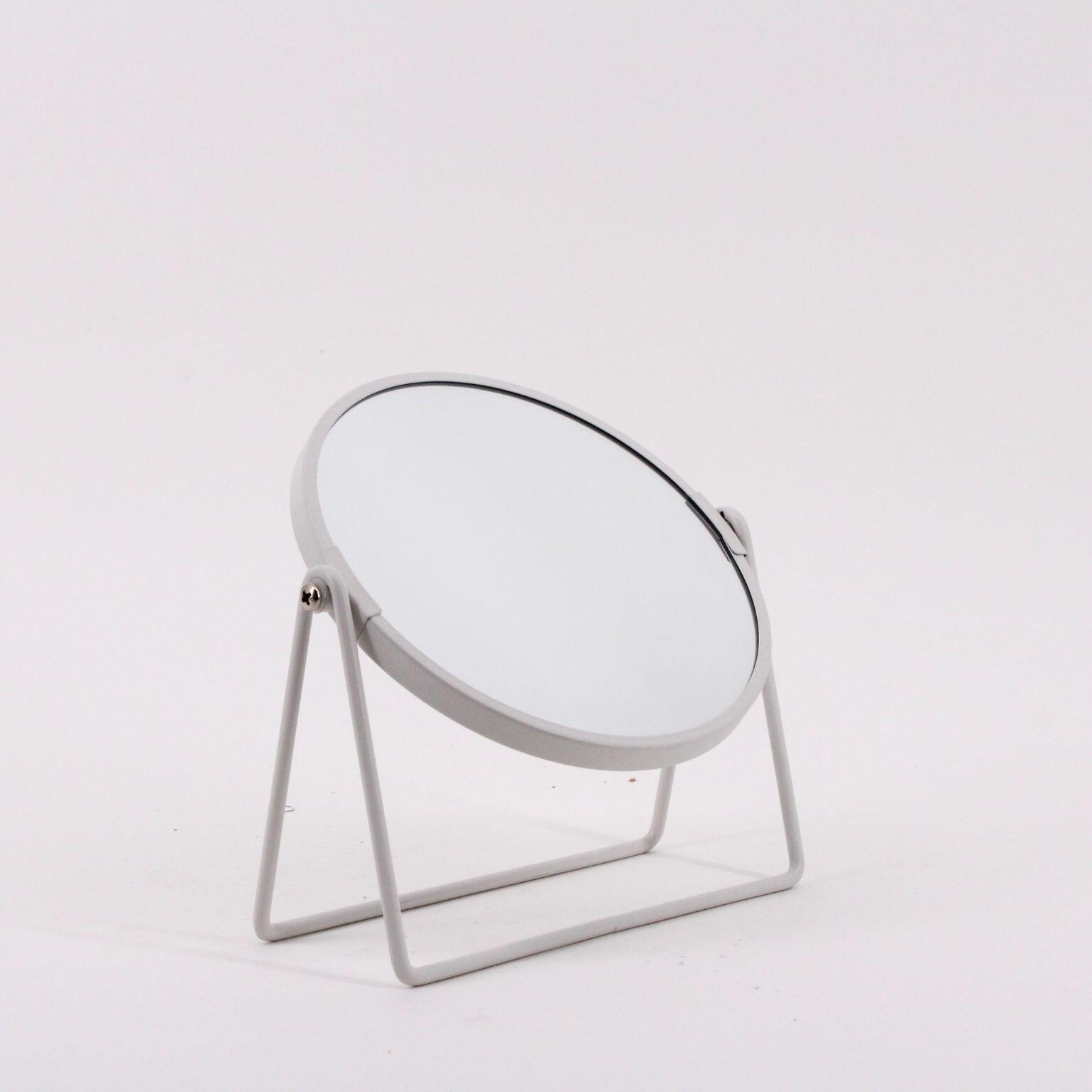 Miroir grossissant rond à poser Balancier blanc x 2 - 4