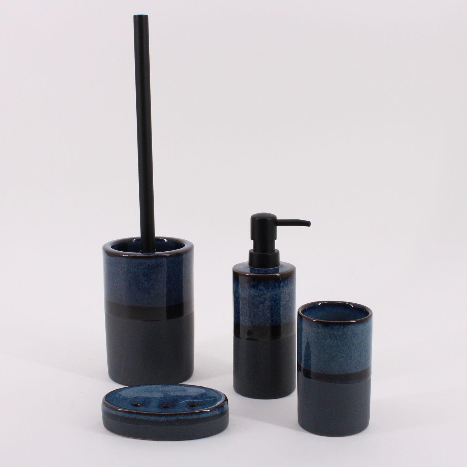 Porte-savon OTTO bleu AZAO - 6