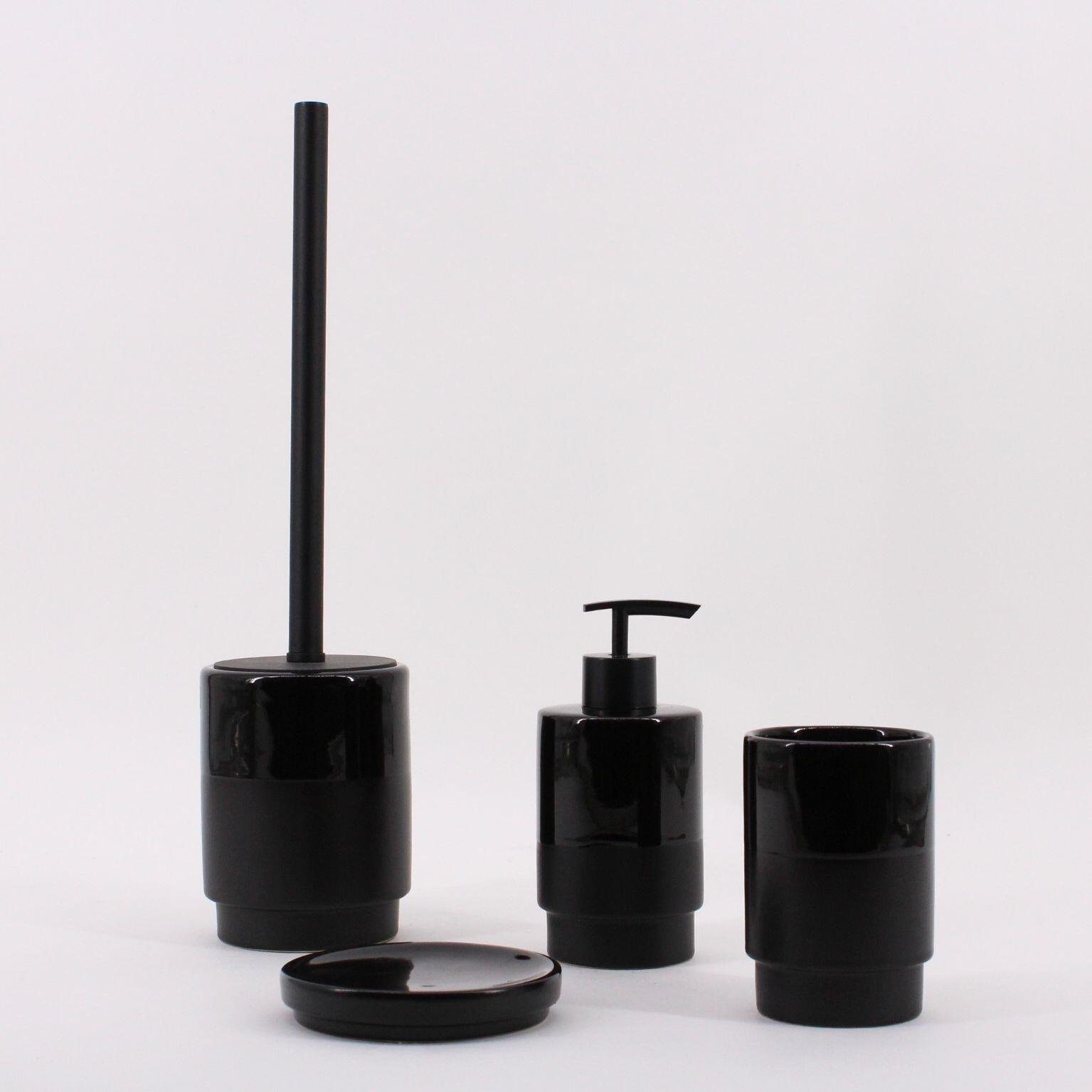 Distributeur de savon céramique noir Malone AZAO - 5
