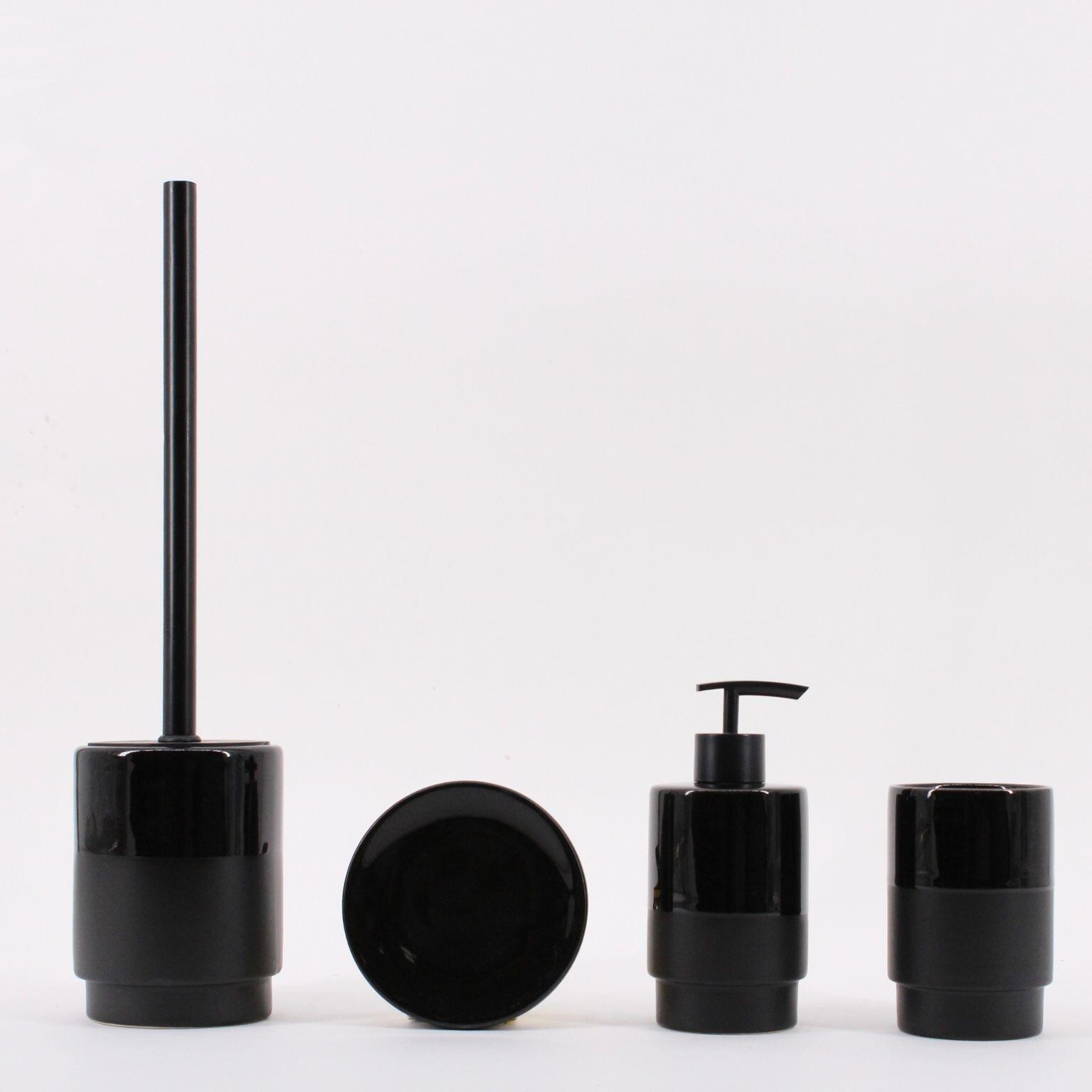 Distributeur de savon céramique noir Malone AZAO - 2