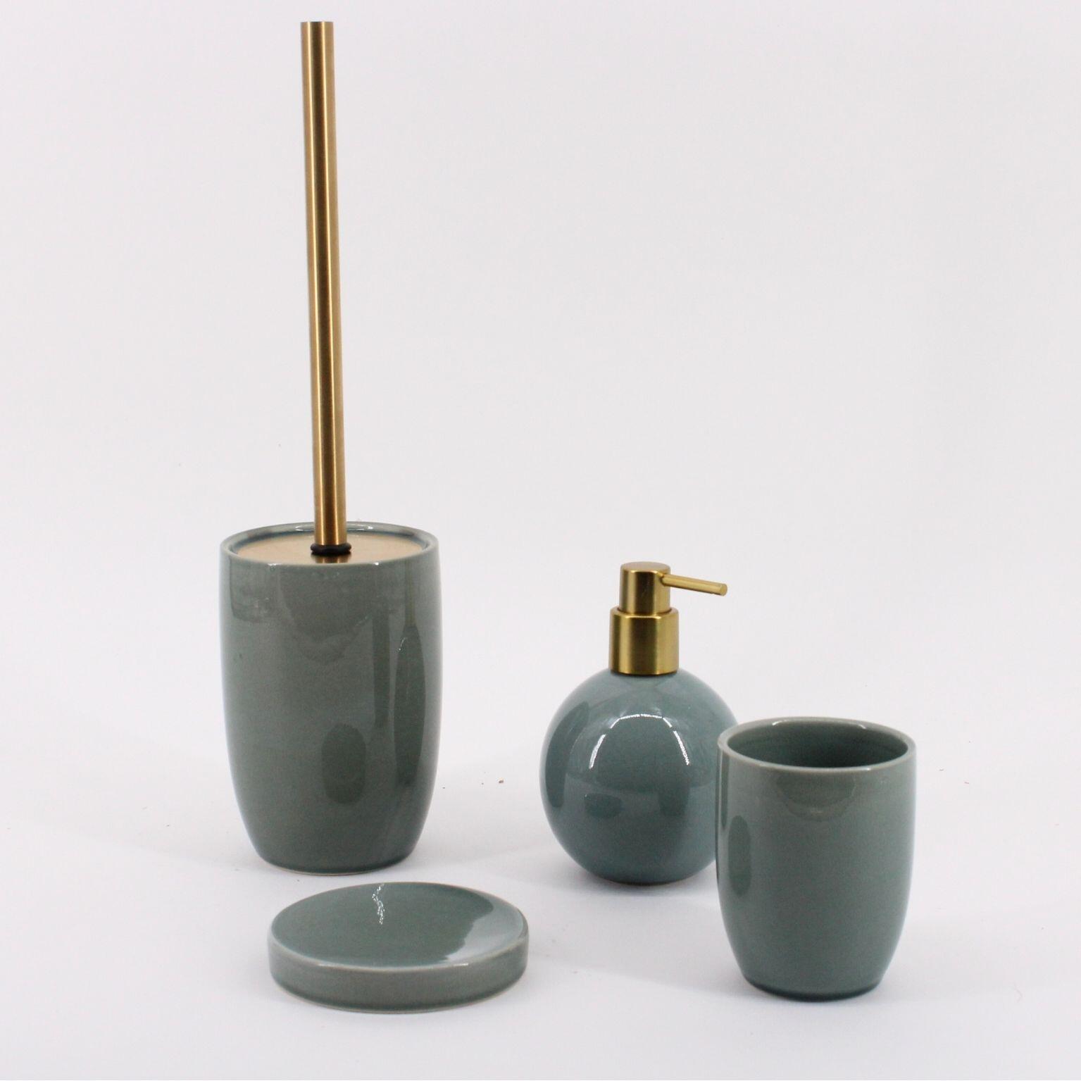 Distributeur de savon céramique vert Tidiane AZAO - 2