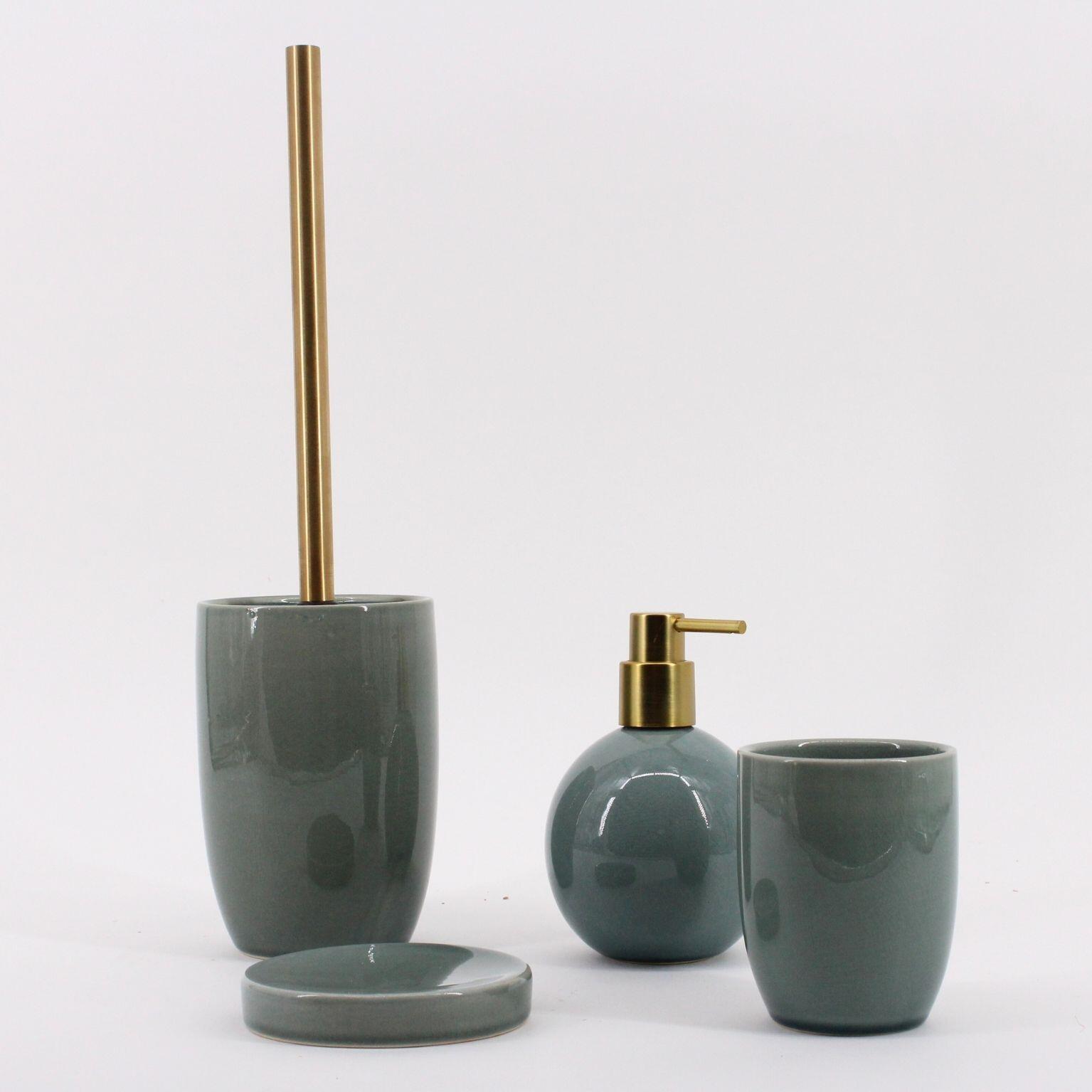 Distributeur de savon céramique vert Tidiane AZAO - 4