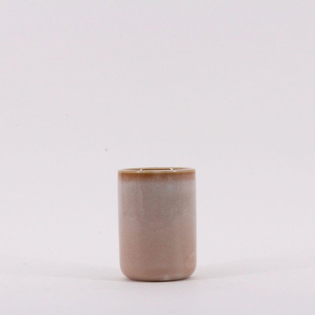 Gobelet de salle de bains Marsa beige AZAO