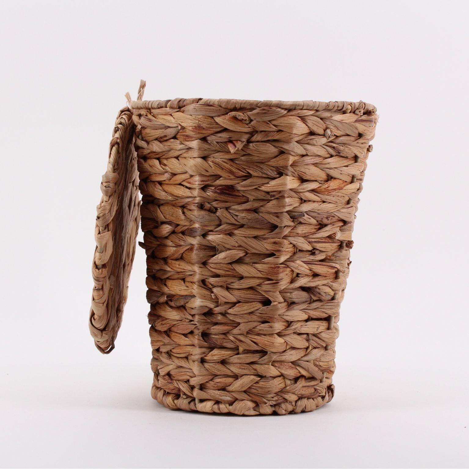 Poubelle de salle de bains 3L naturel HEYLA AZAO - 4