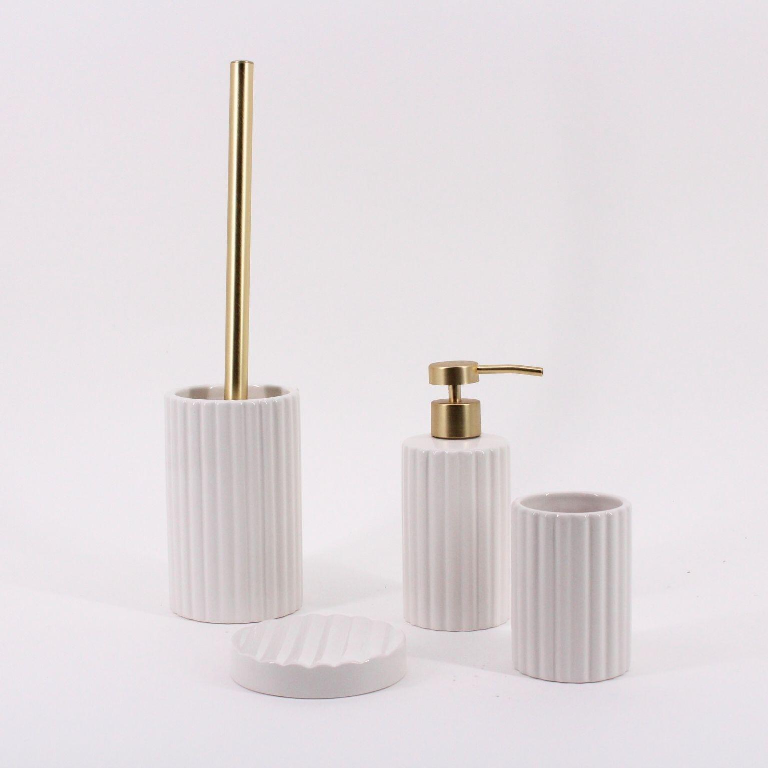 Saboneteira branco Monica - 6