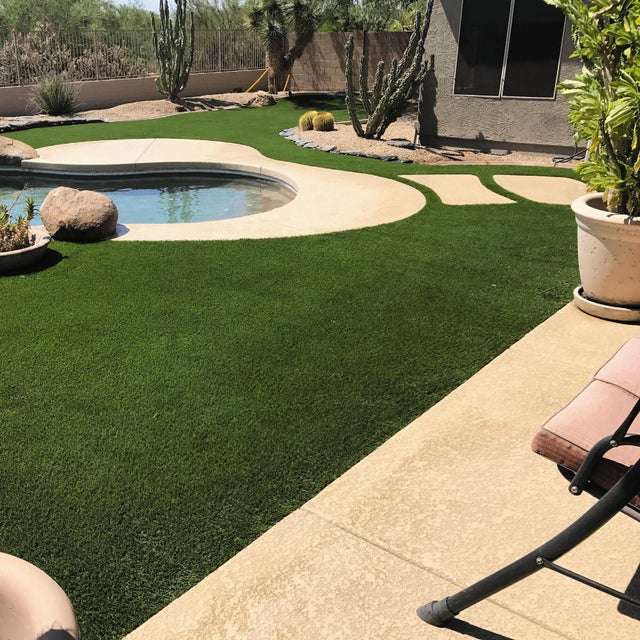 Erba Finta Prato Sintetico DIVINA GARDEN 30 Mm - 2x5 Mt, Verde, Drenante, Per Giardino E Locali Commerciali Erba Artificiale - Foto 7